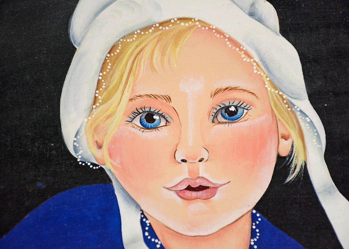 Hand-Painted Decorative Hat Boxes