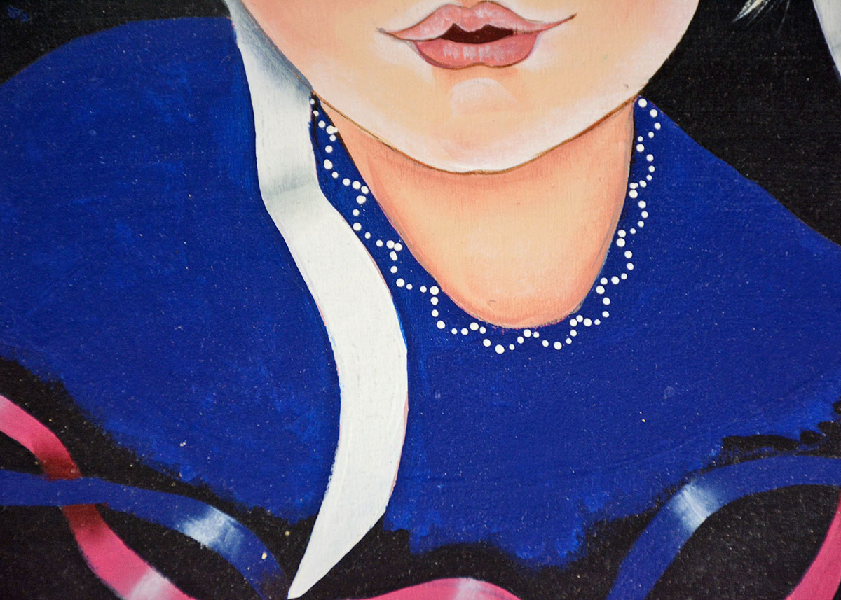 Hand-Painted Decorative Hat Boxes