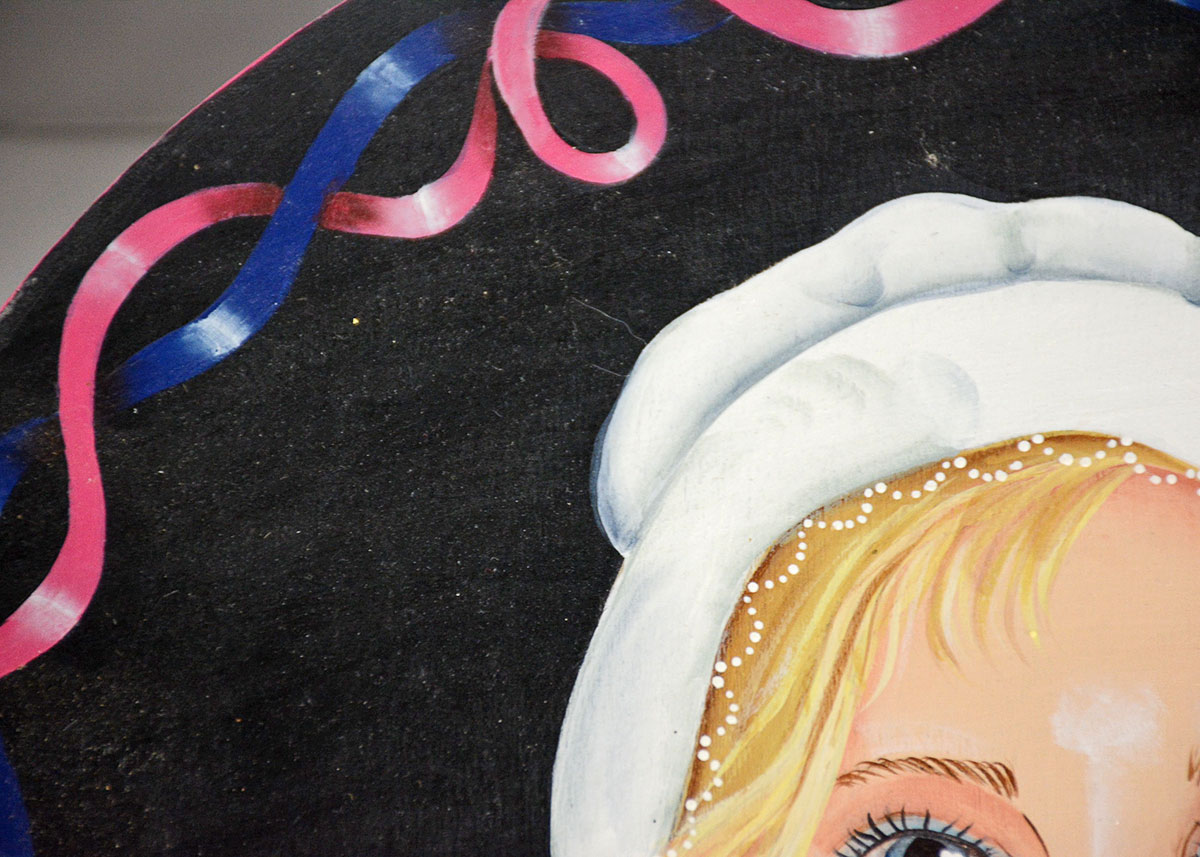 Hand-Painted Decorative Hat Boxes