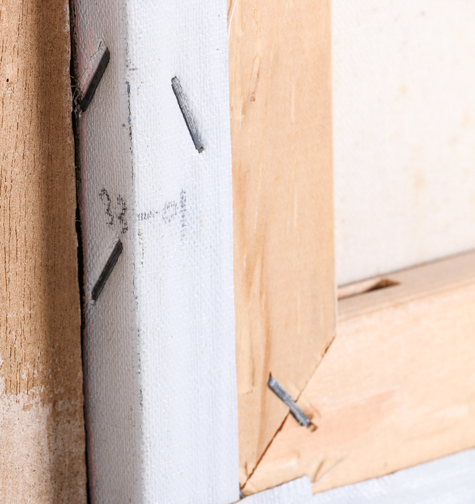 Bill Heindel Signed Greyhound Painting