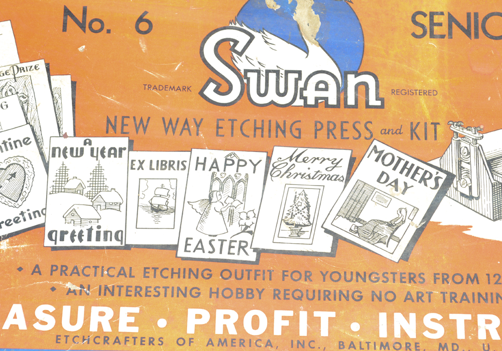 Swan Etching Press Kit