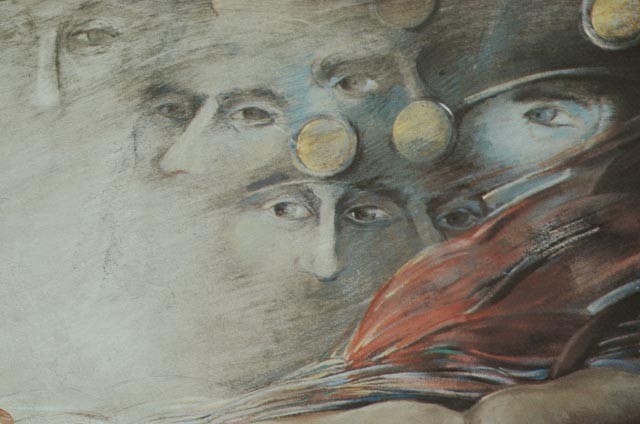 After Akbar Behkalam Original Exhibition Poster for Staatliche Kunsthalle Berlin