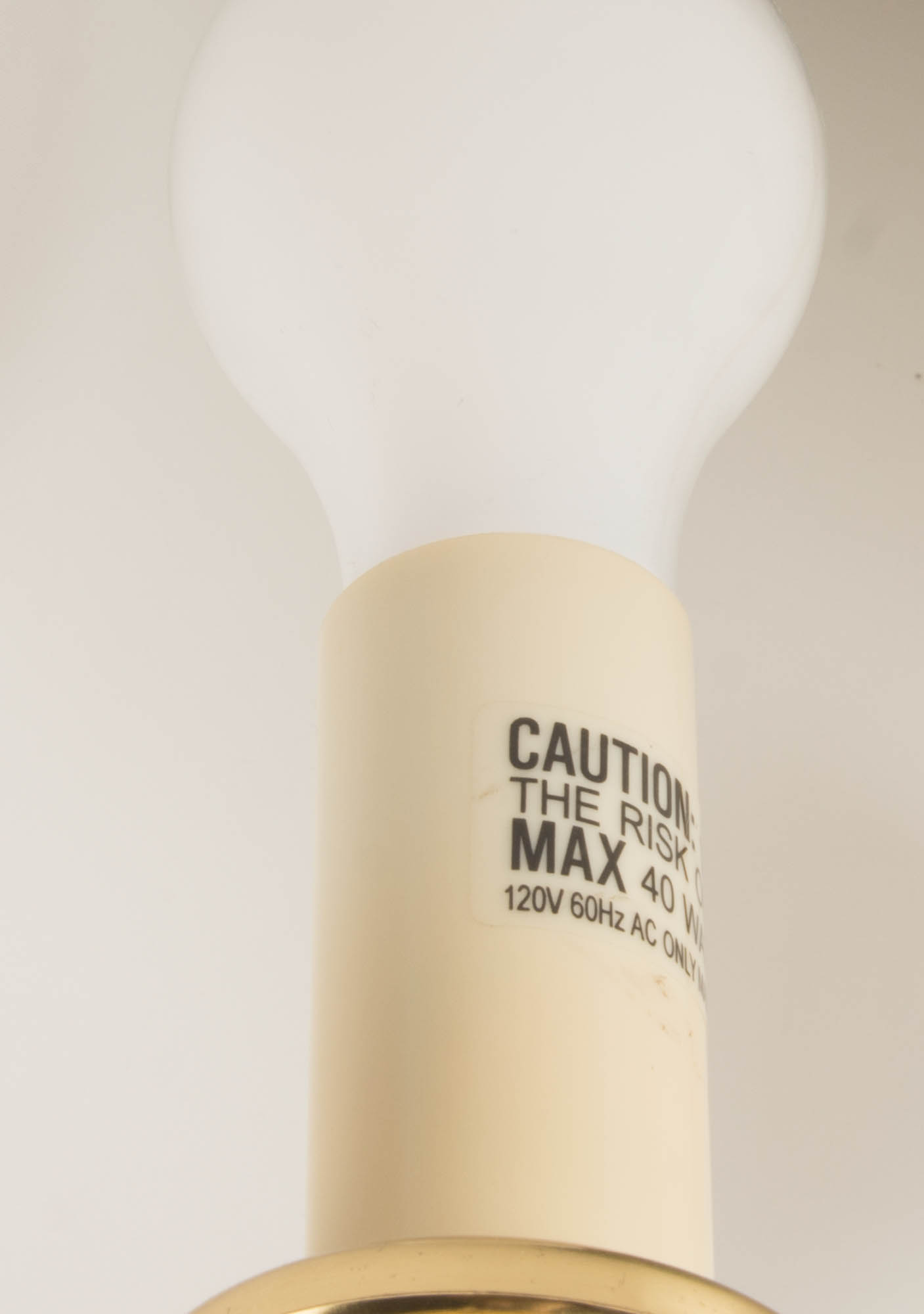 Brass Three-Arm Floor Lamp