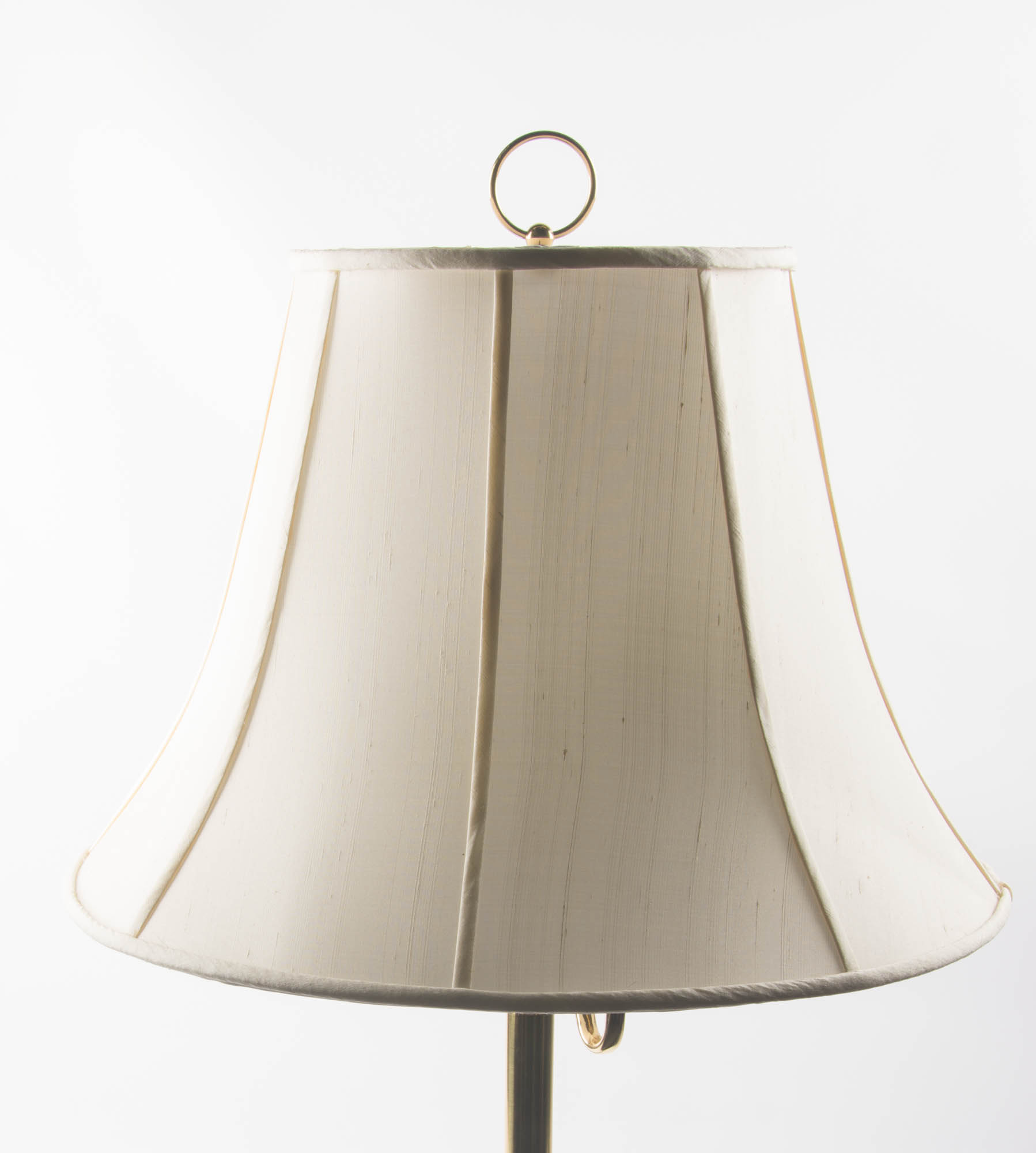 Brass Three-Arm Floor Lamp