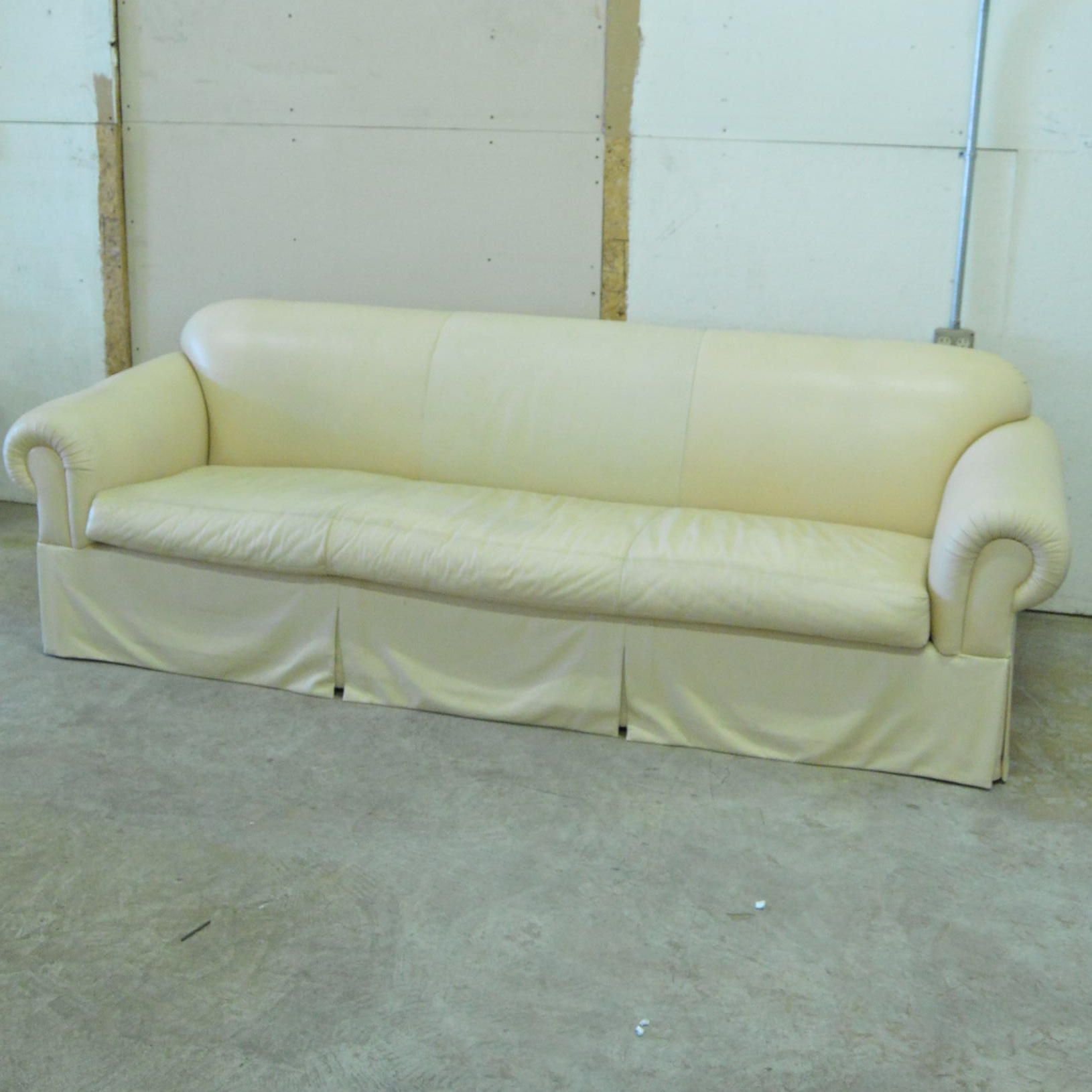 Royal Custom Designs Leather Sofa