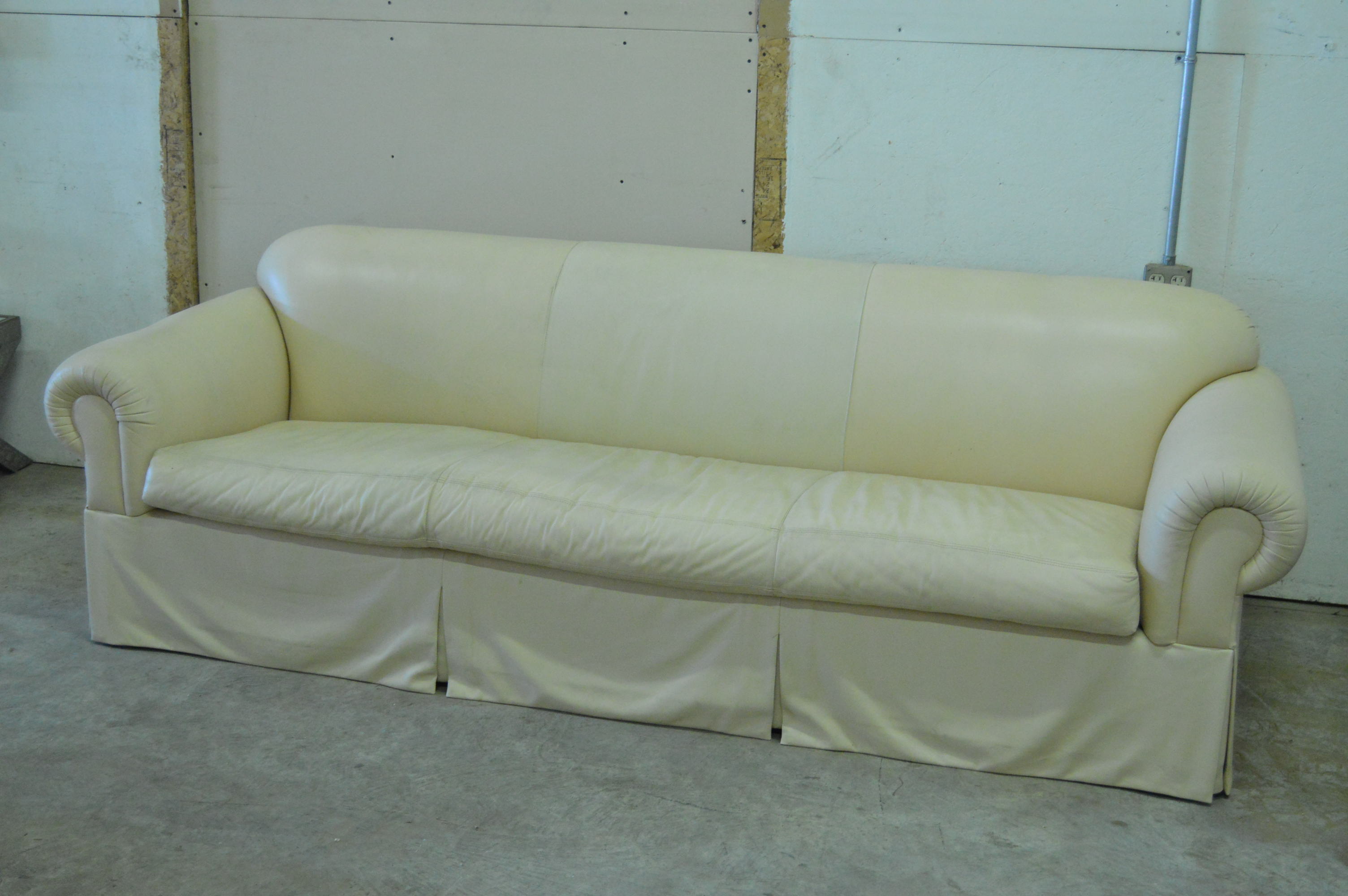 Royal Custom Designs Leather Sofa