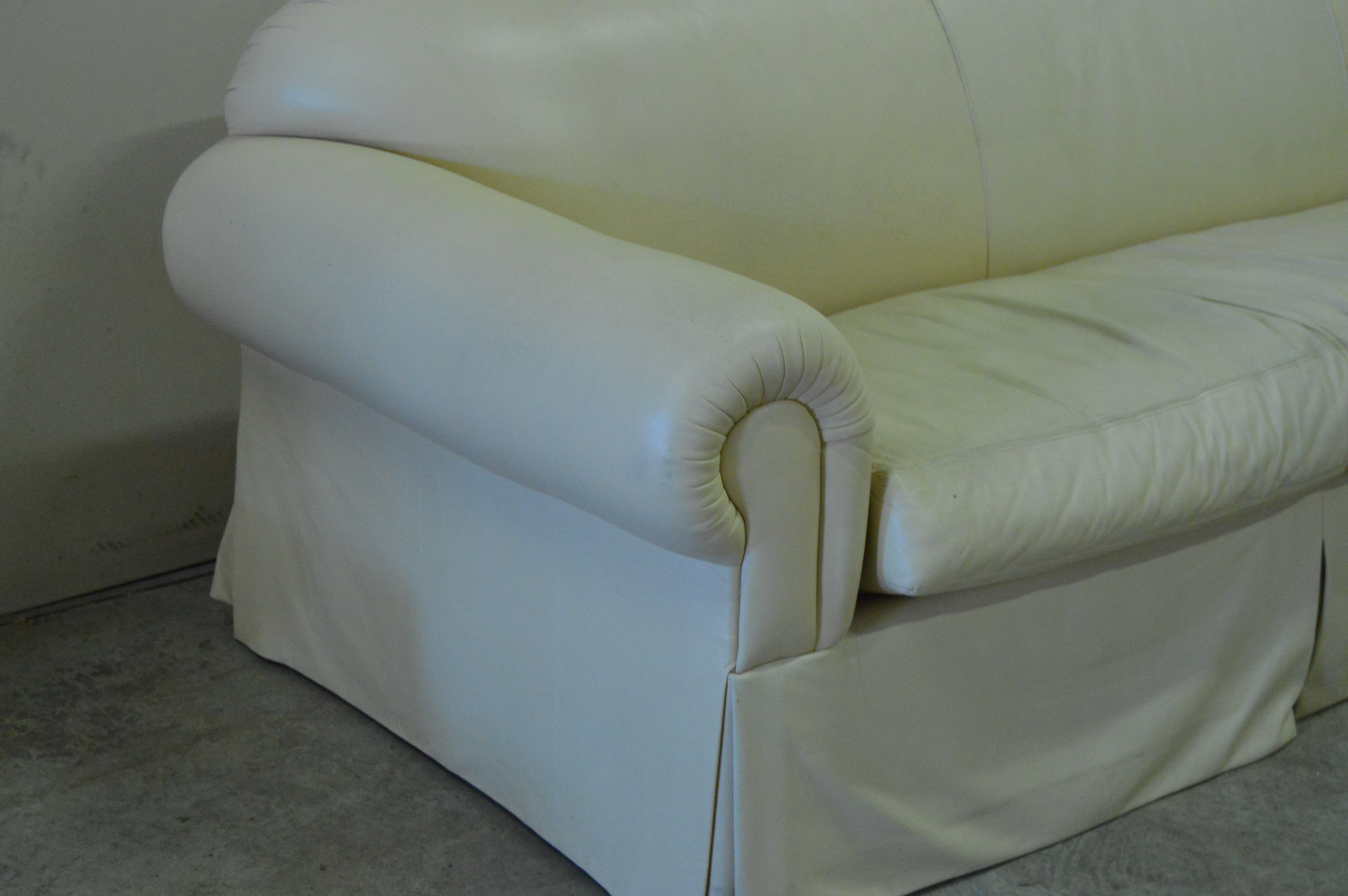 Royal Custom Designs Leather Sofa