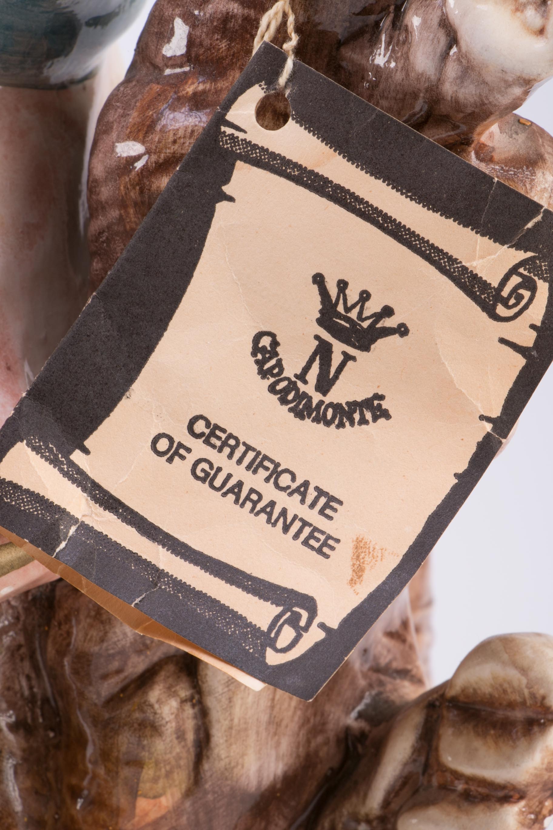 Pair of Capodimonte Figurines