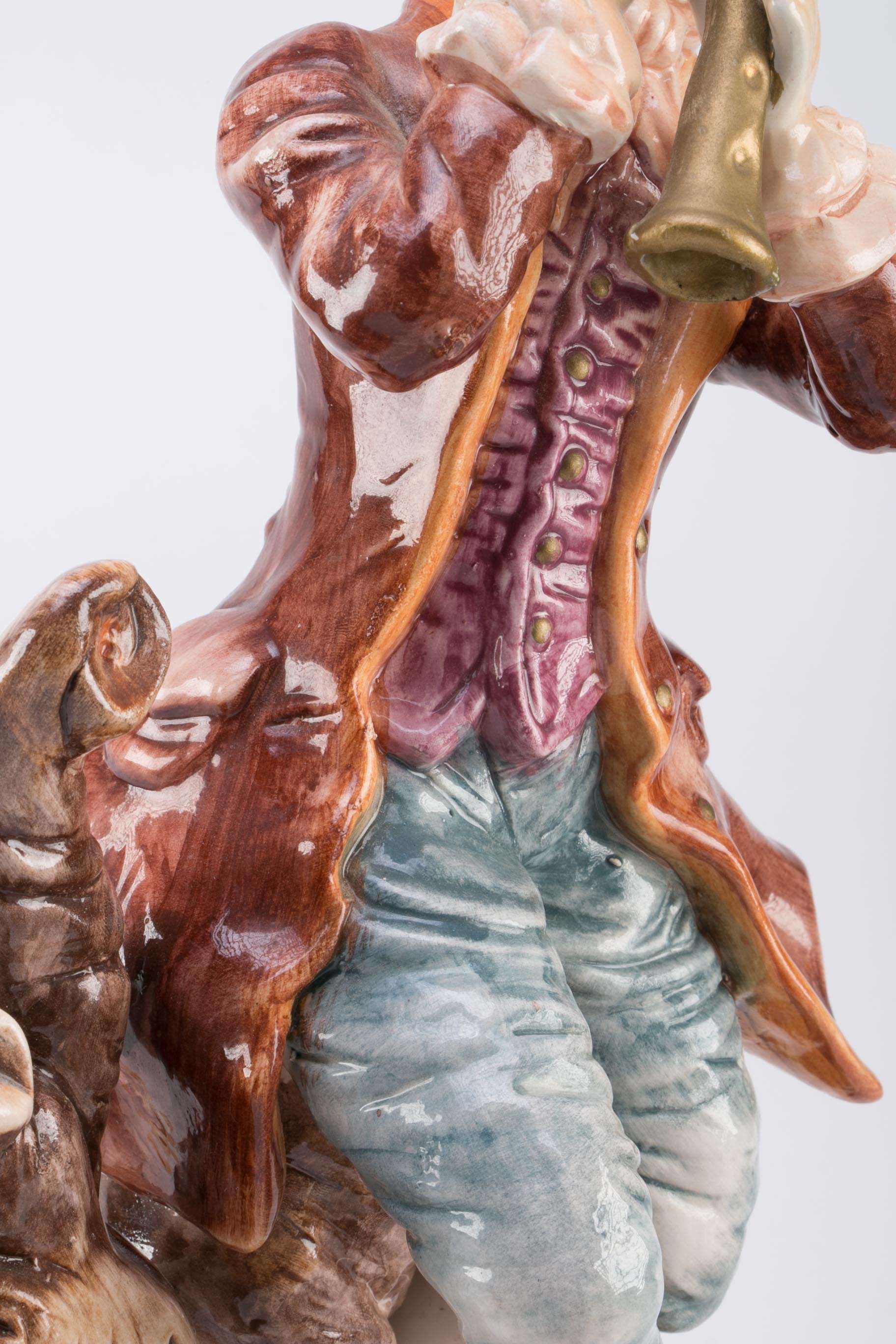 Pair of Capodimonte Figurines