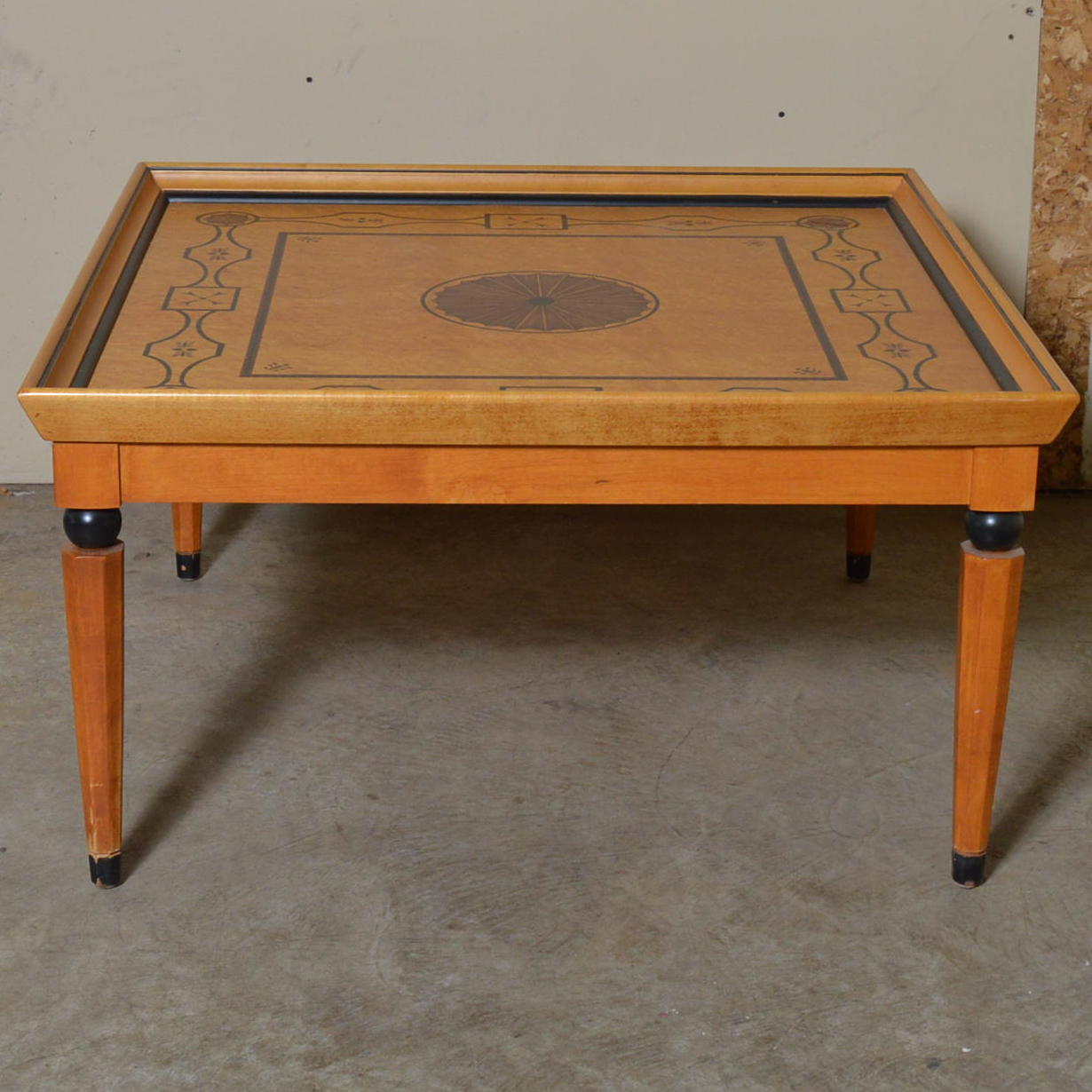 Raised Edge Coffee Table