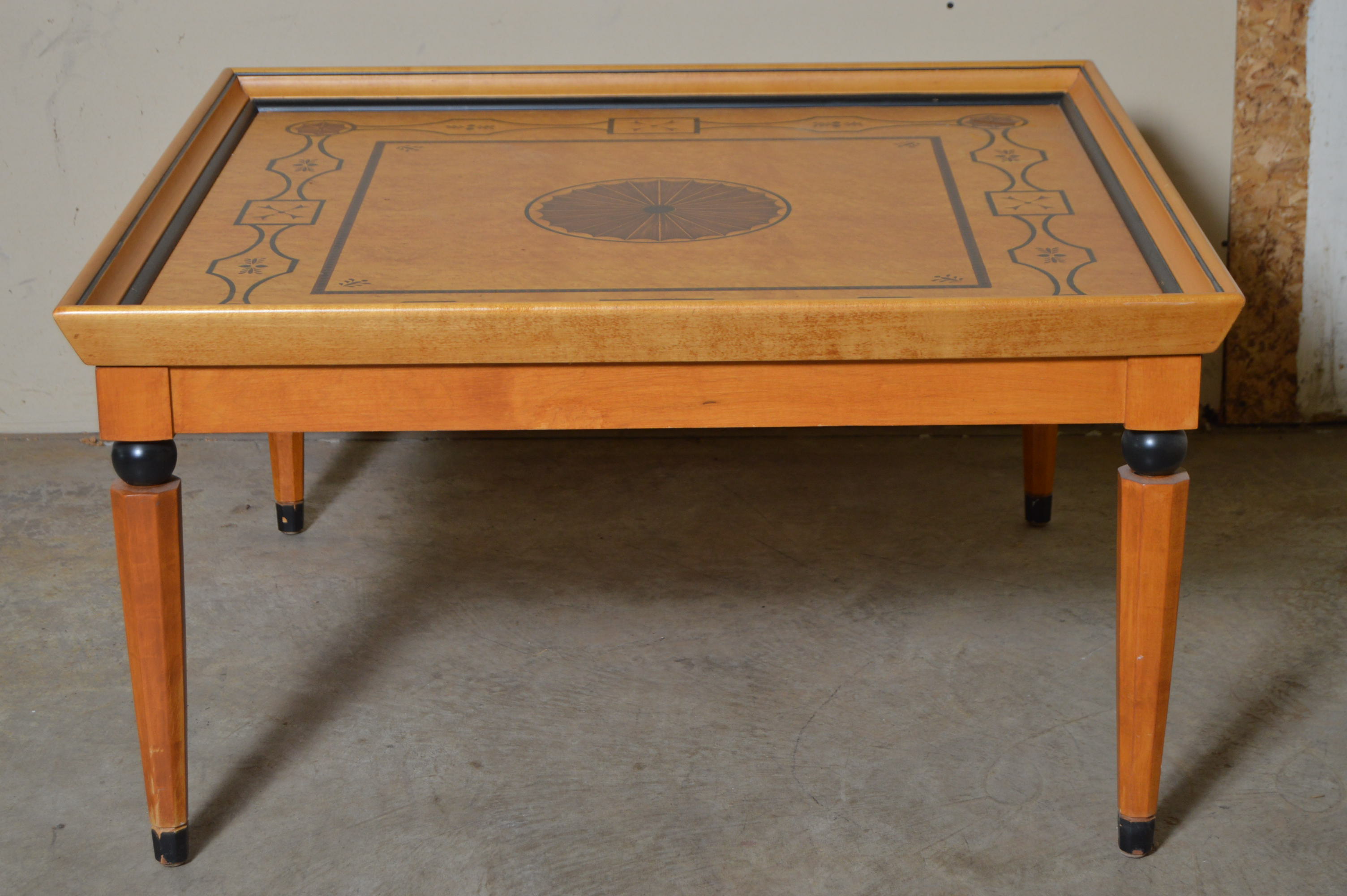 Raised Edge Coffee Table