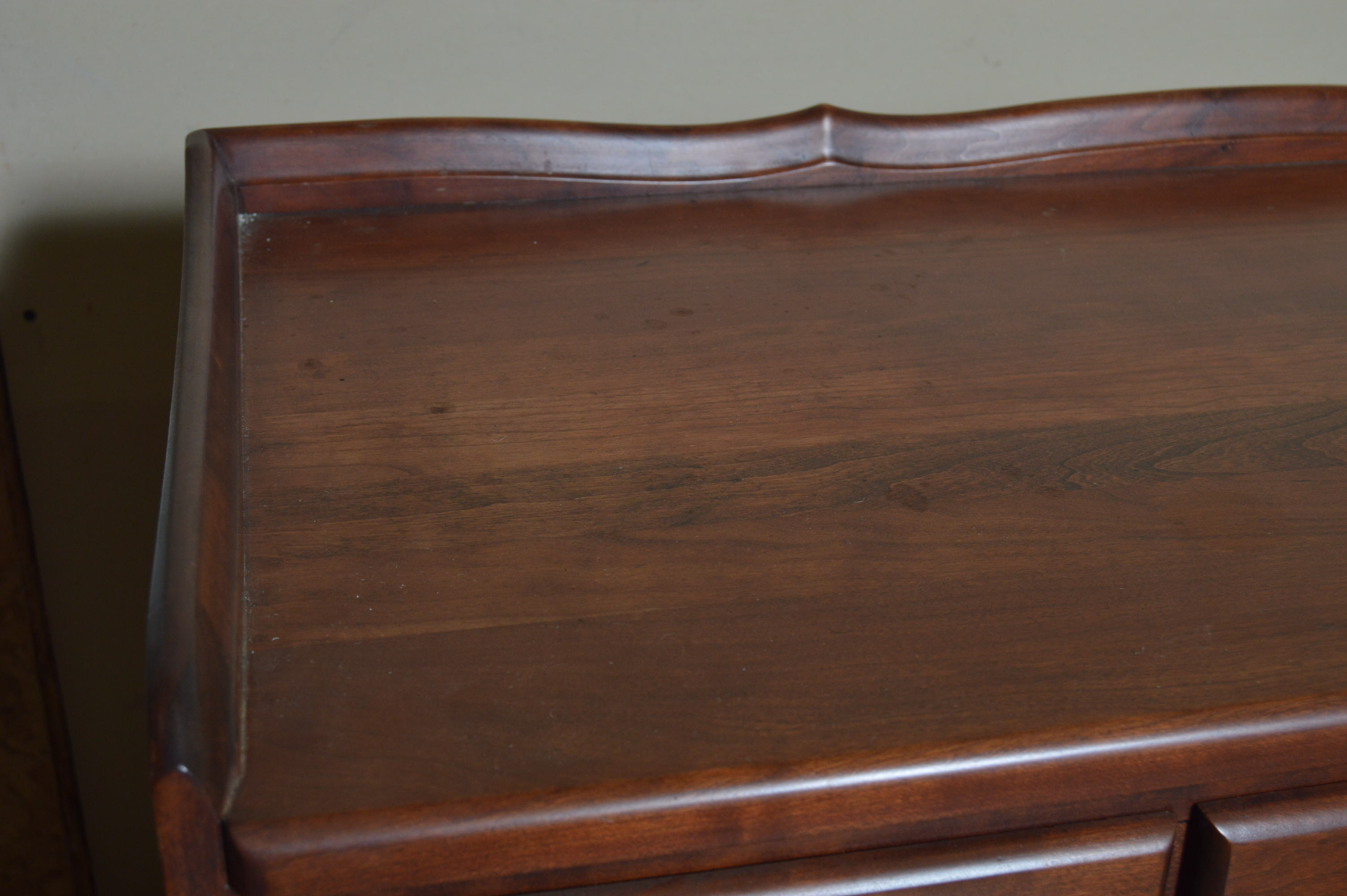 Wooden Writing Desk and Tray