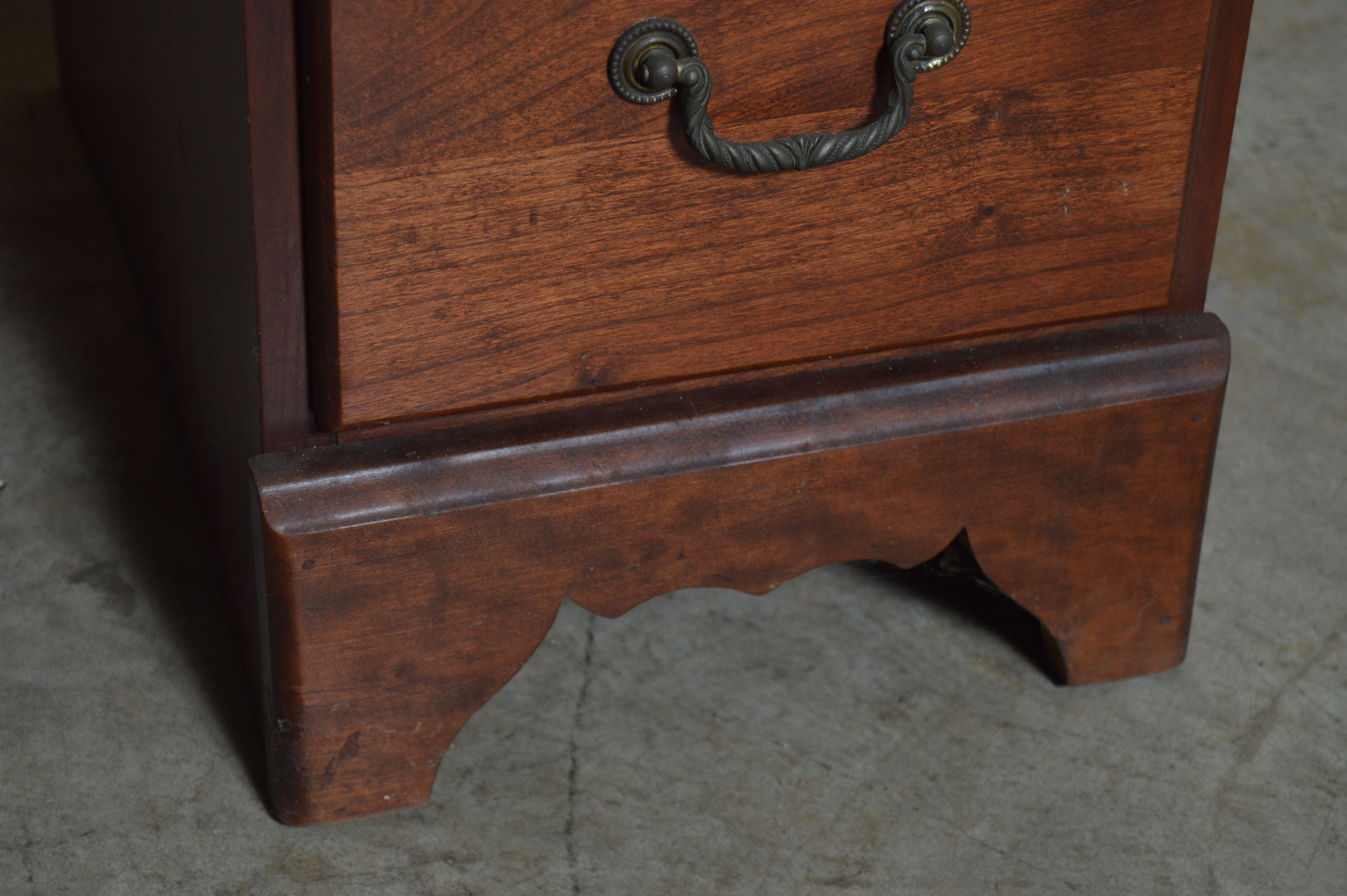 Wooden Writing Desk and Tray