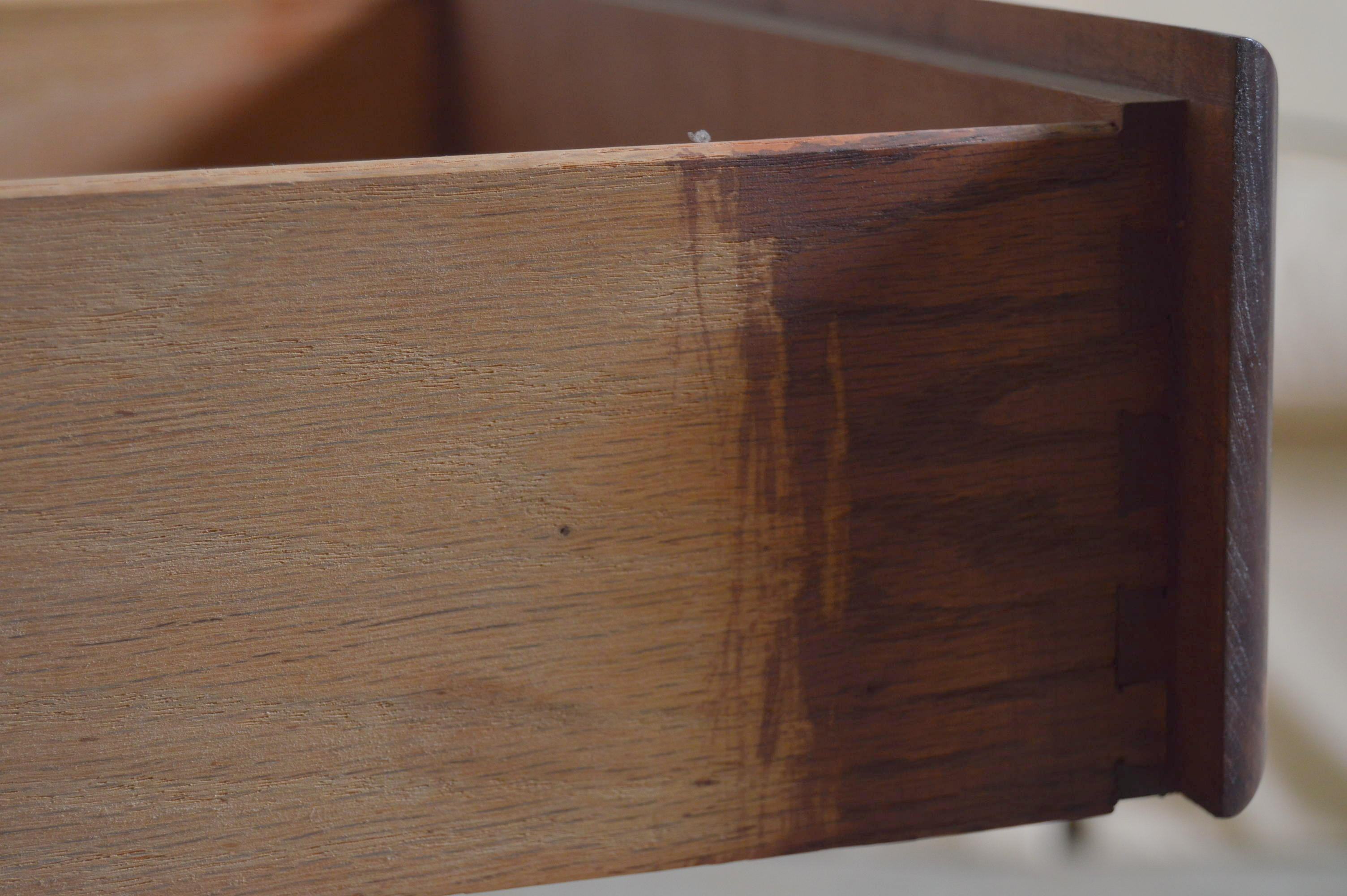 Wooden Writing Desk and Tray