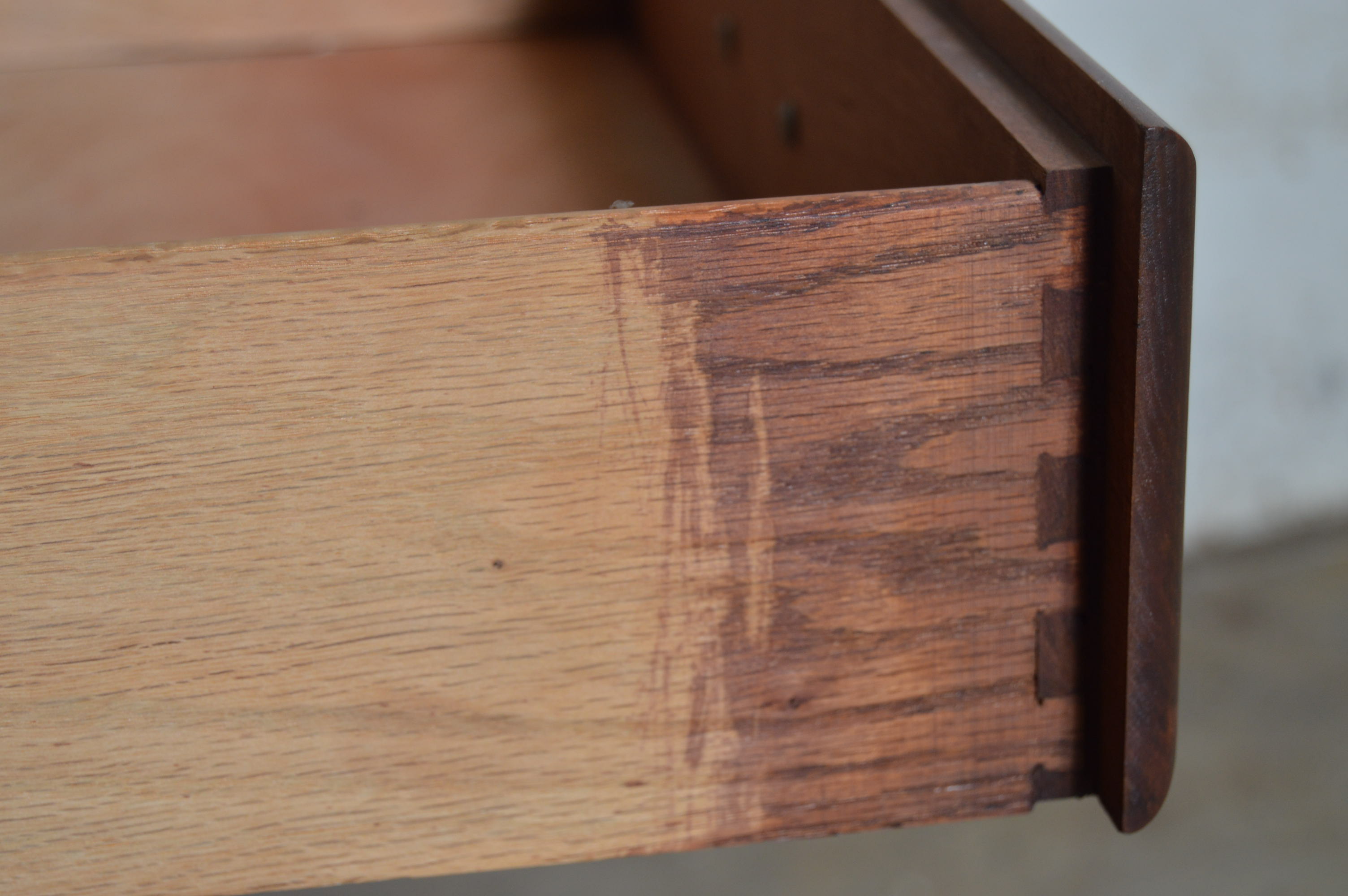 Wooden Writing Desk and Tray