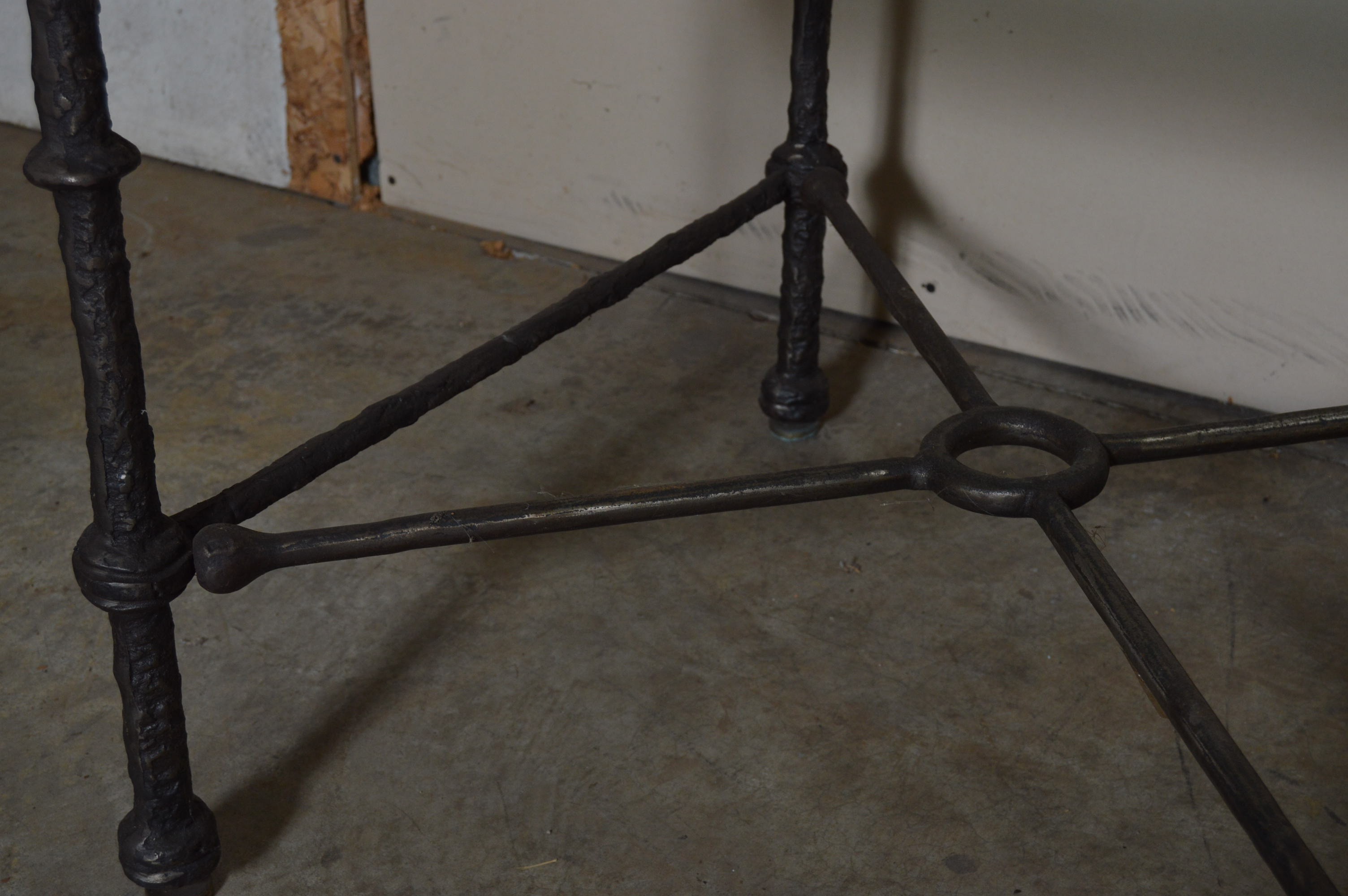 Iron Glass Top Tables