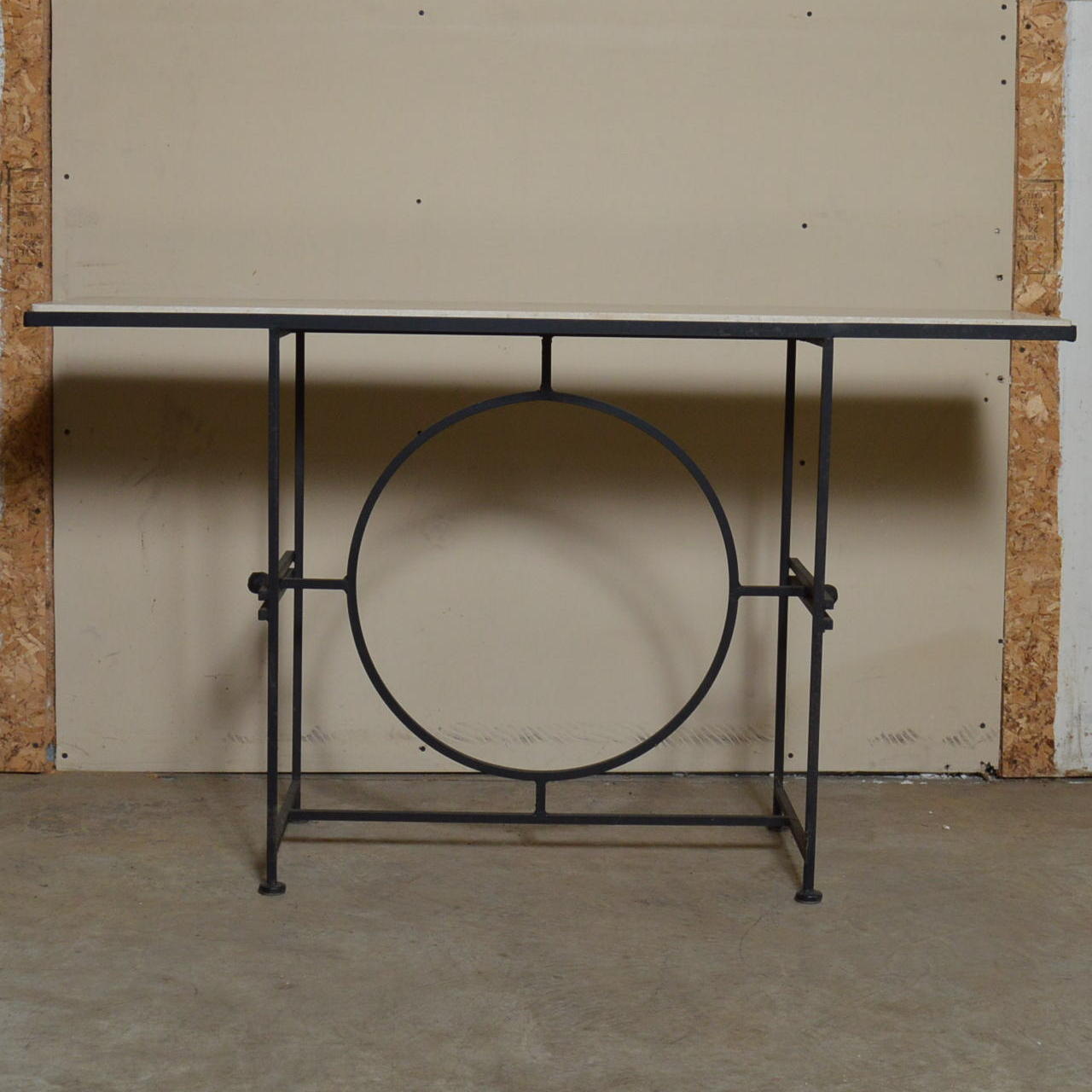 Granite Top Wrought Iron Table