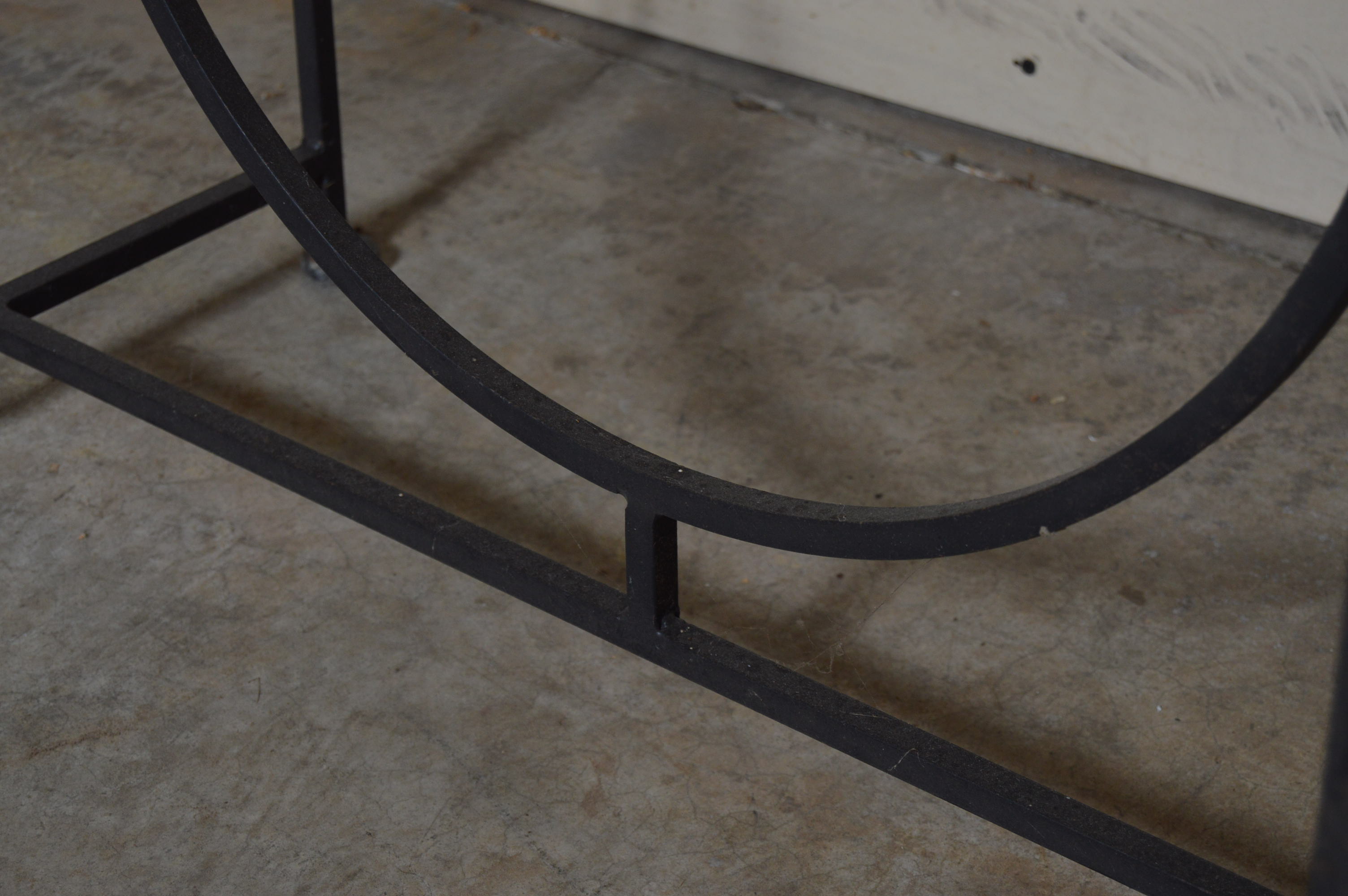 Granite Top Wrought Iron Table