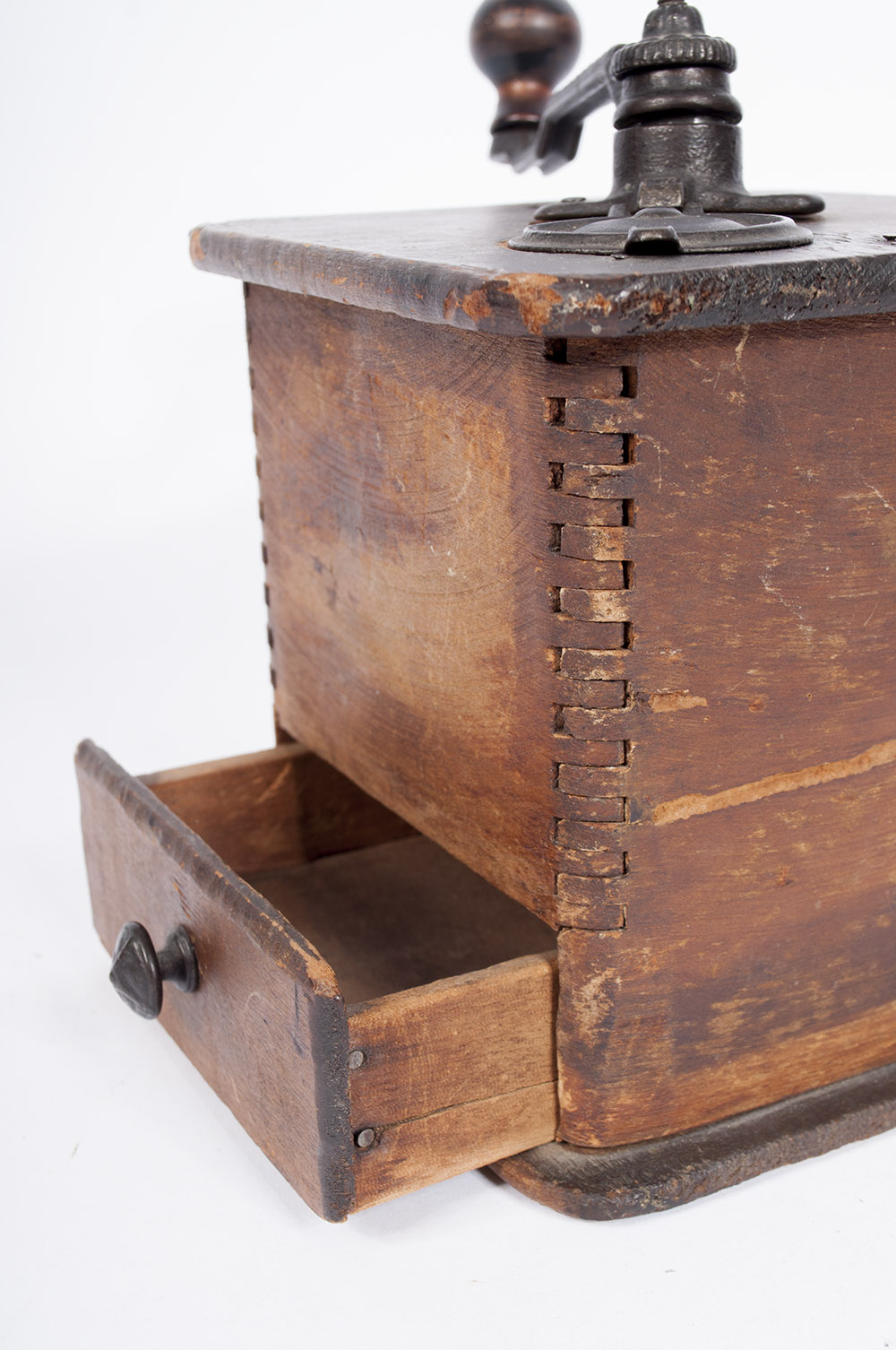 Vintage Wooden Coffee Grinder