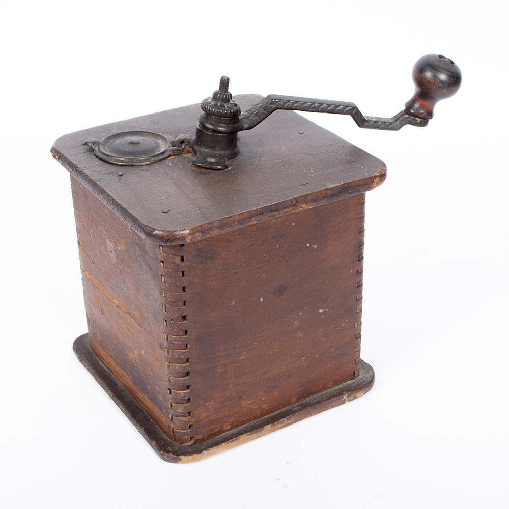 Vintage Wooden Coffee Grinder