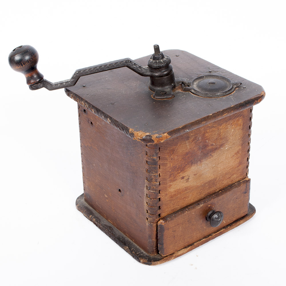 Vintage Wooden Coffee Grinder