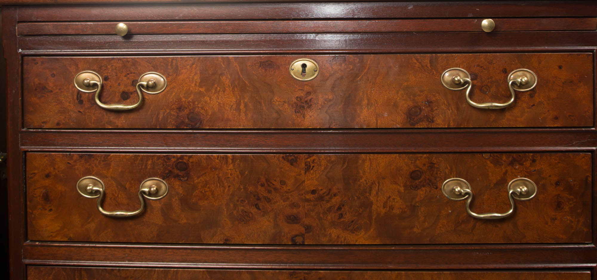Pair of Federal Style Chests by Hickory Furniture