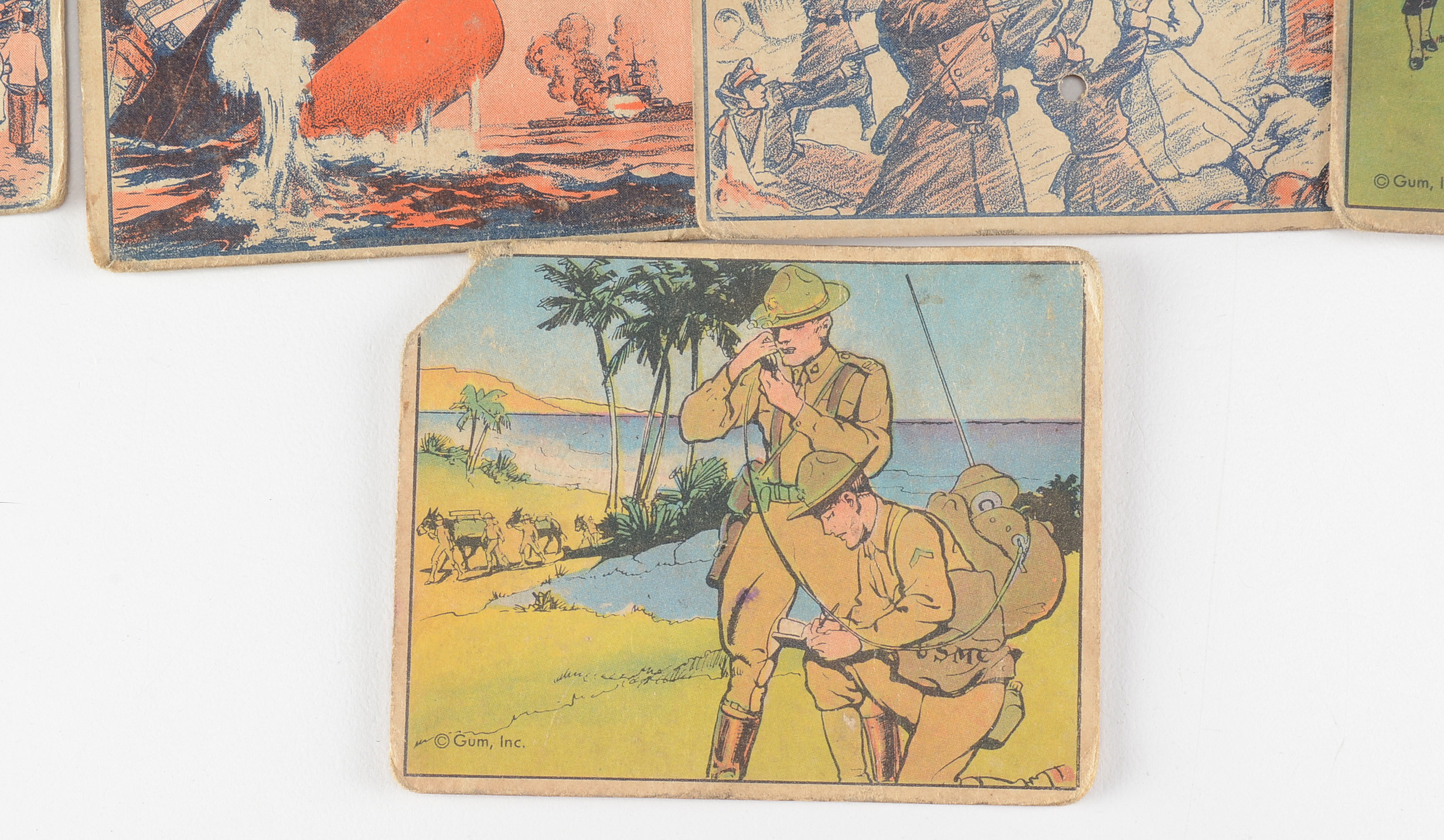 1938/40/41 Bowman Gum Military War Trading Cards