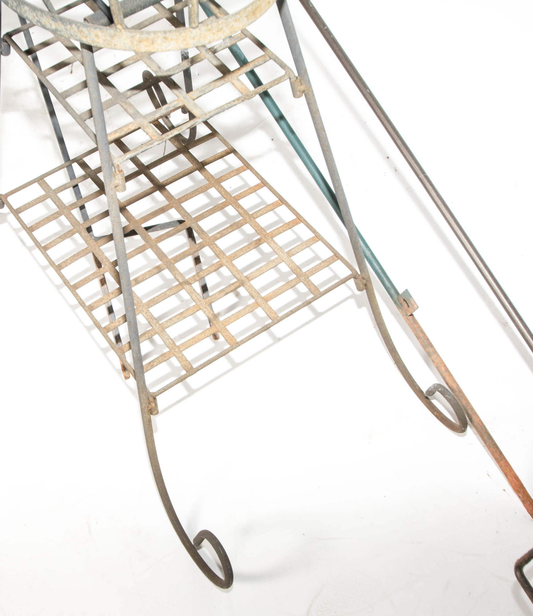 Assortment of Outdoor Planters and Shepherd's Hooks