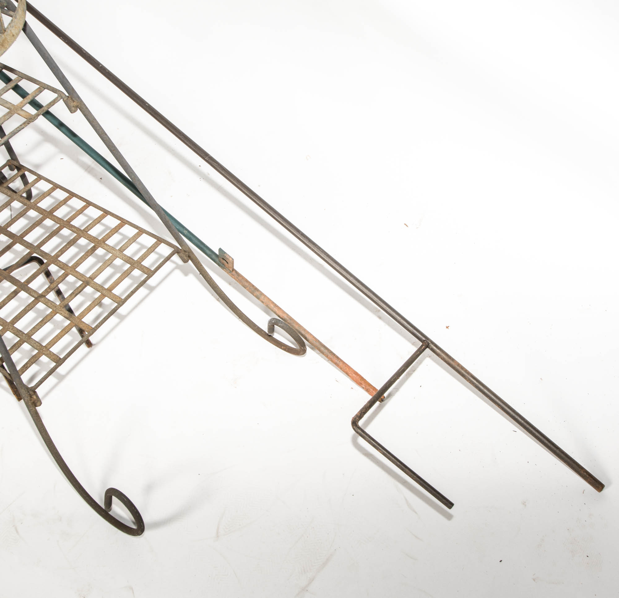 Assortment of Outdoor Planters and Shepherd's Hooks