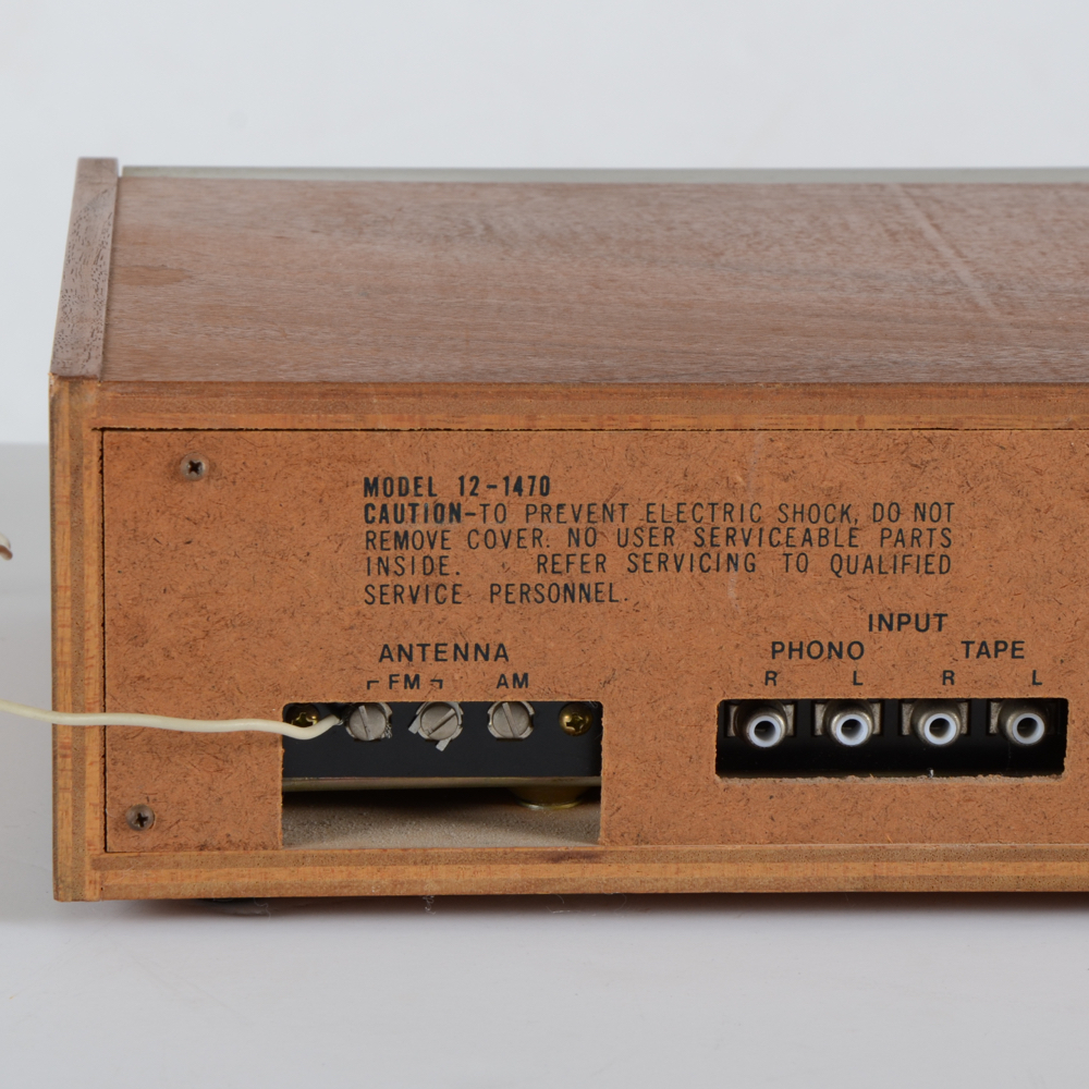 Vintage Realistic Turntable Stereo