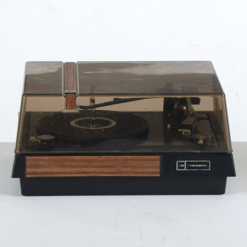 Vintage Realistic Turntable Stereo