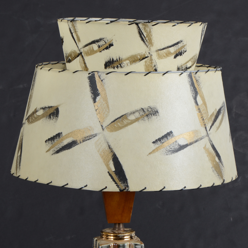 Mid Century Mod Style Ceramic Table Lamps