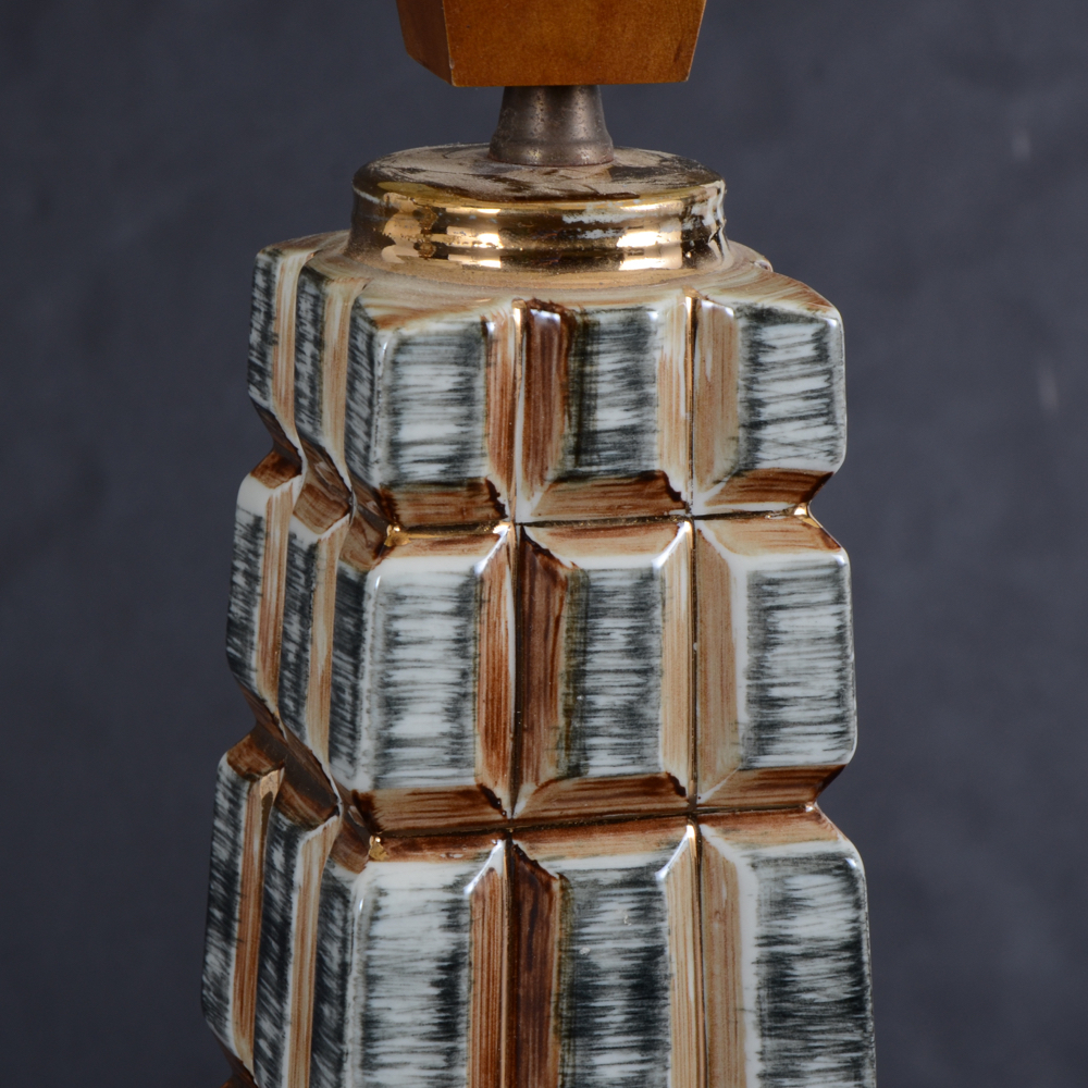 Mid Century Mod Style Ceramic Table Lamps