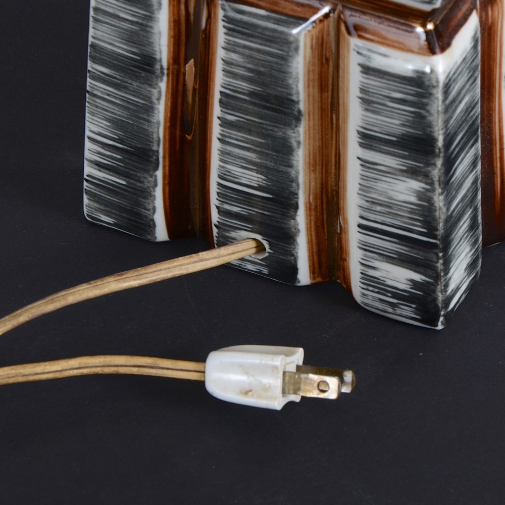 Mid Century Mod Style Ceramic Table Lamps