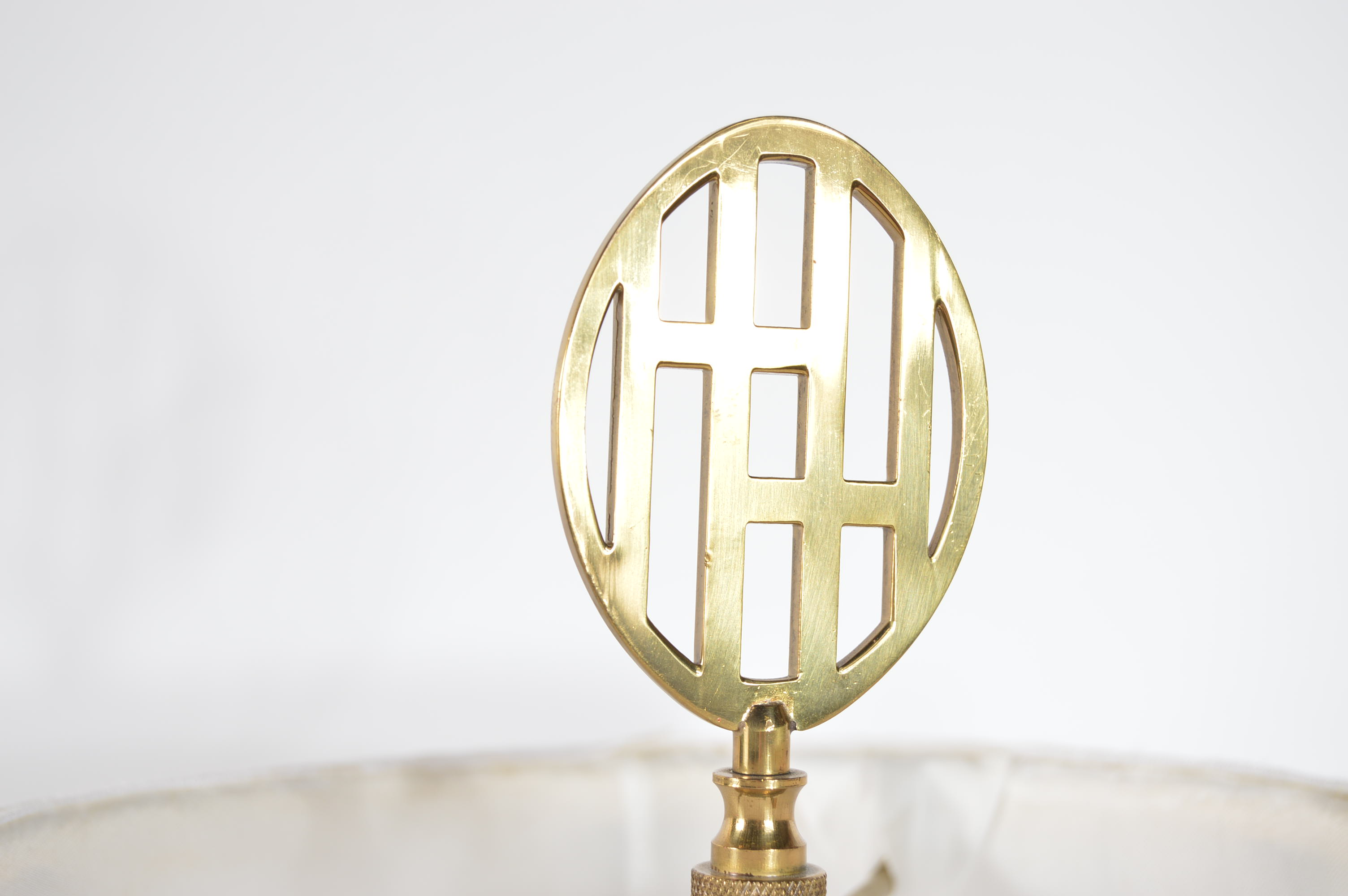 Crystal Lamp and Candlesticks