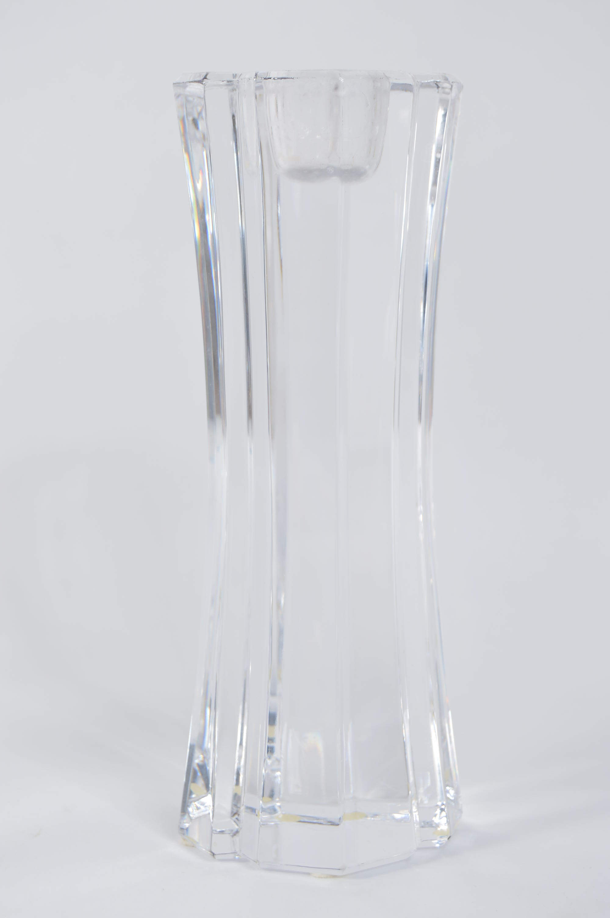 Crystal Lamp and Candlesticks