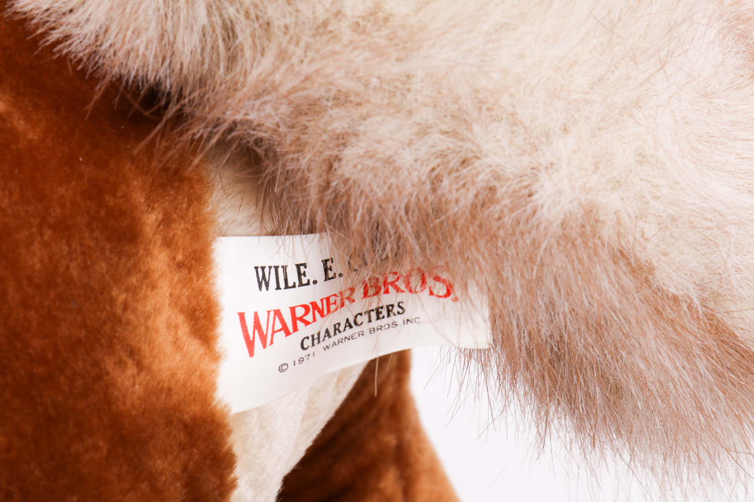 Warner Brothers Wile E. Coyote Stuffed Animal