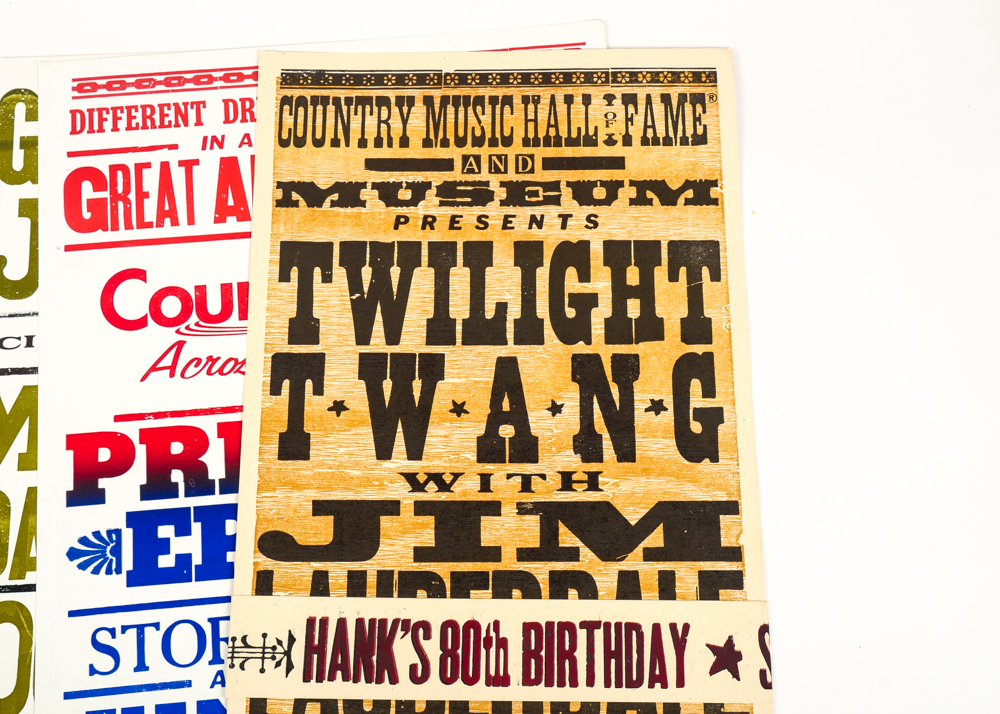 Hatch Show Print Posters
