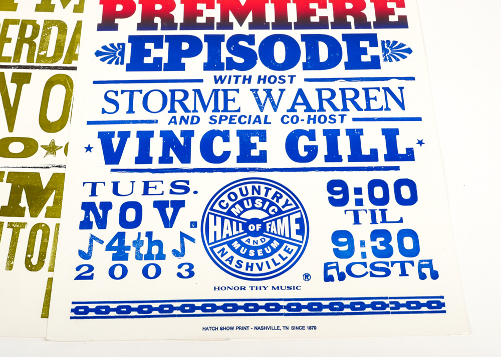Hatch Show Print Posters