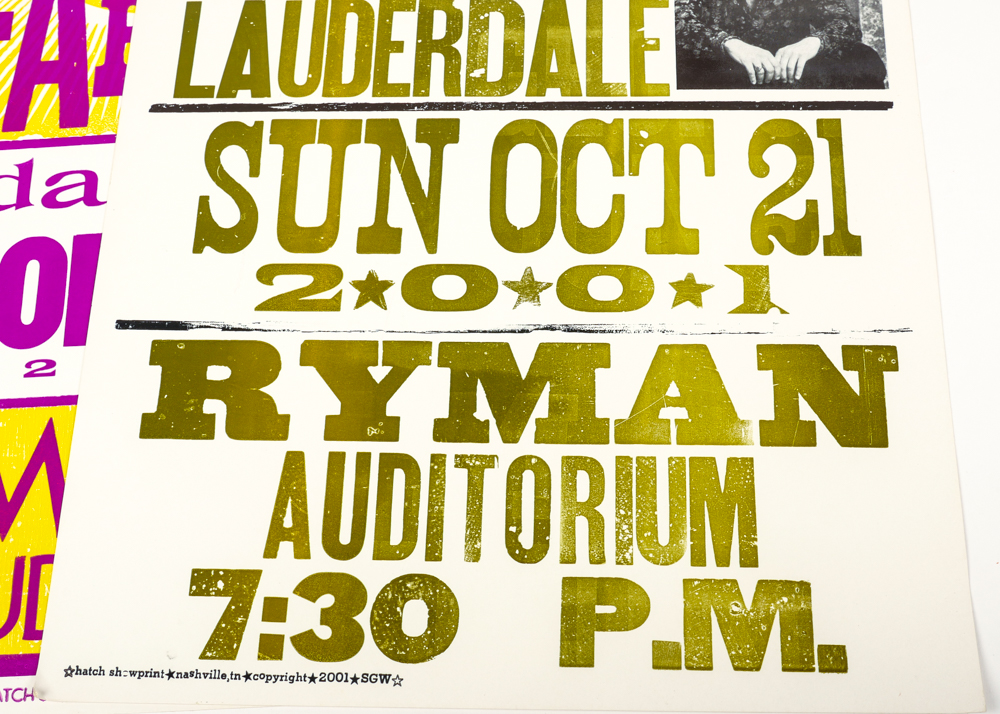 Hatch Show Print Posters