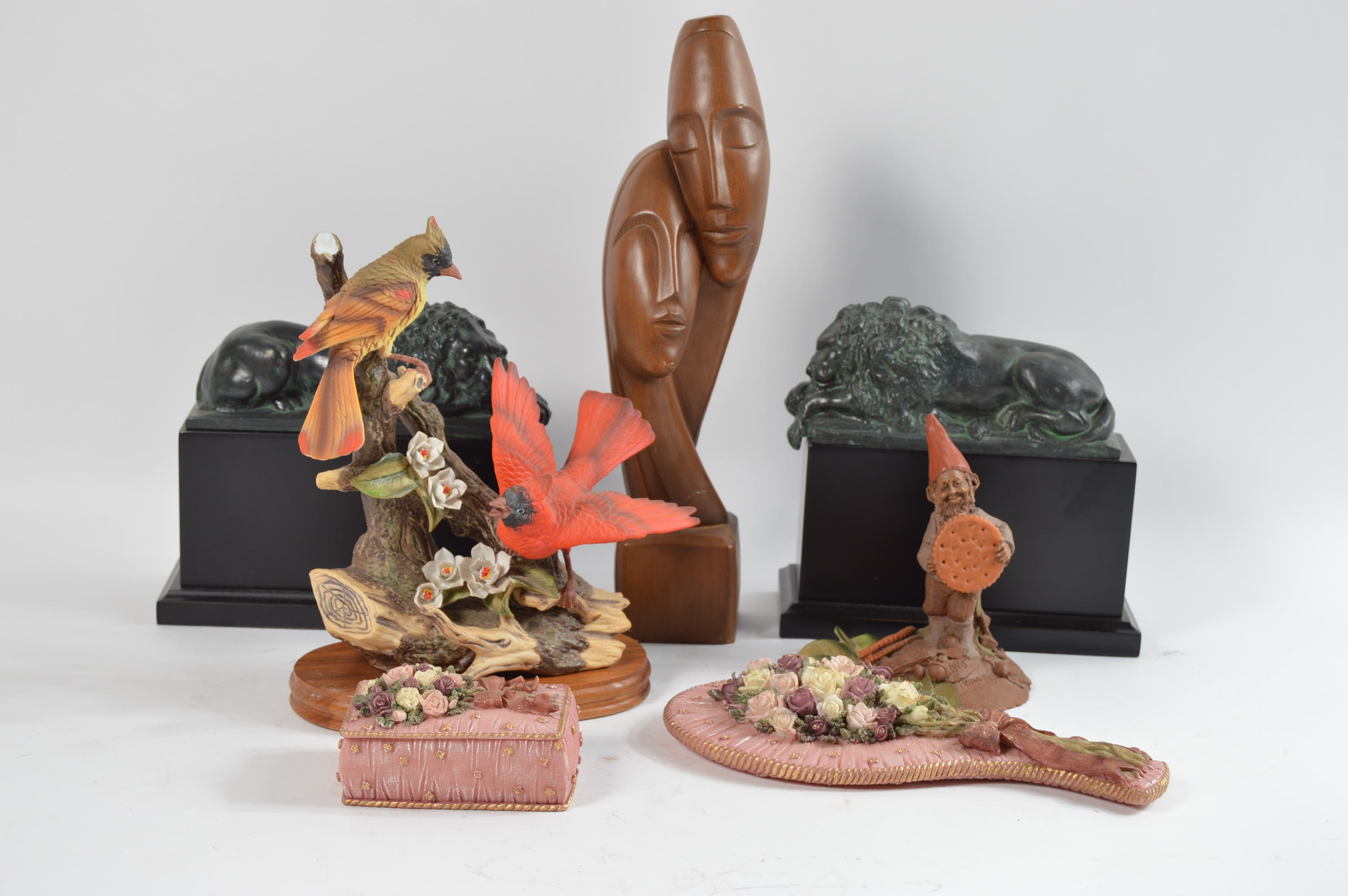 Wooden and Ceramic Figurines