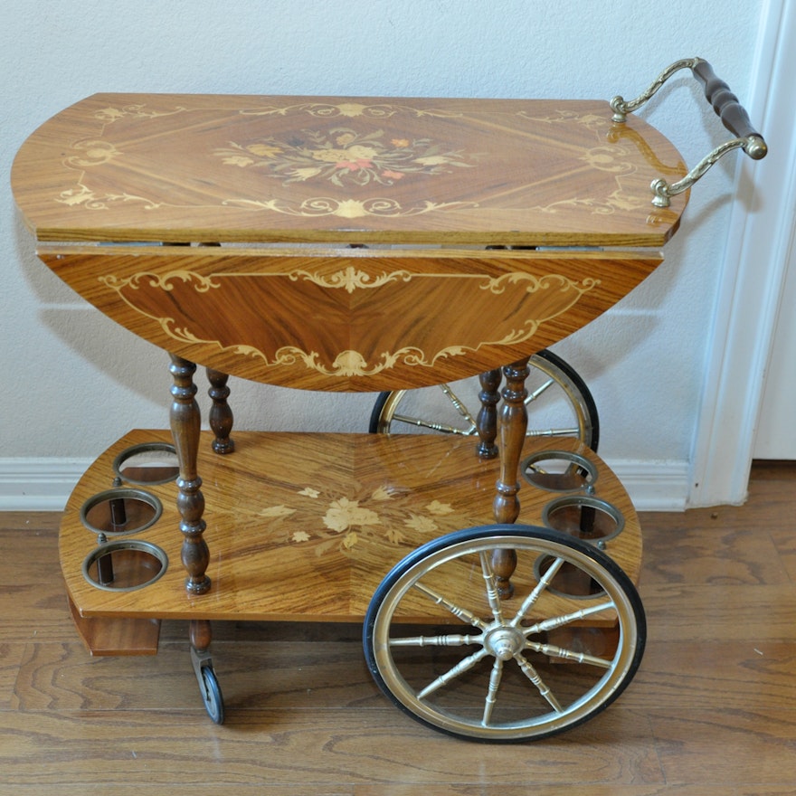 Ornate Italian Tea Cart