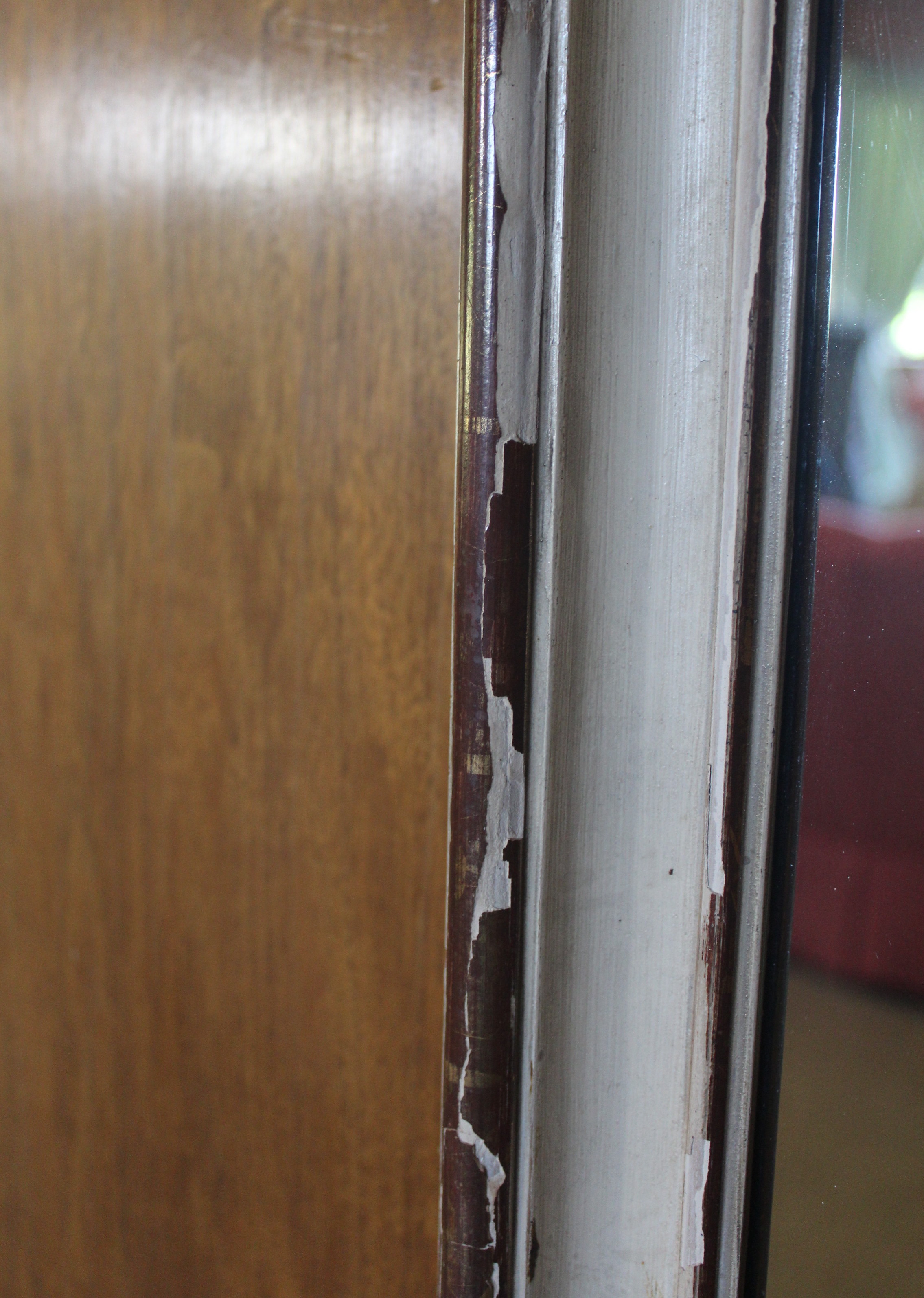 Antique French Provincial Hall Mirror