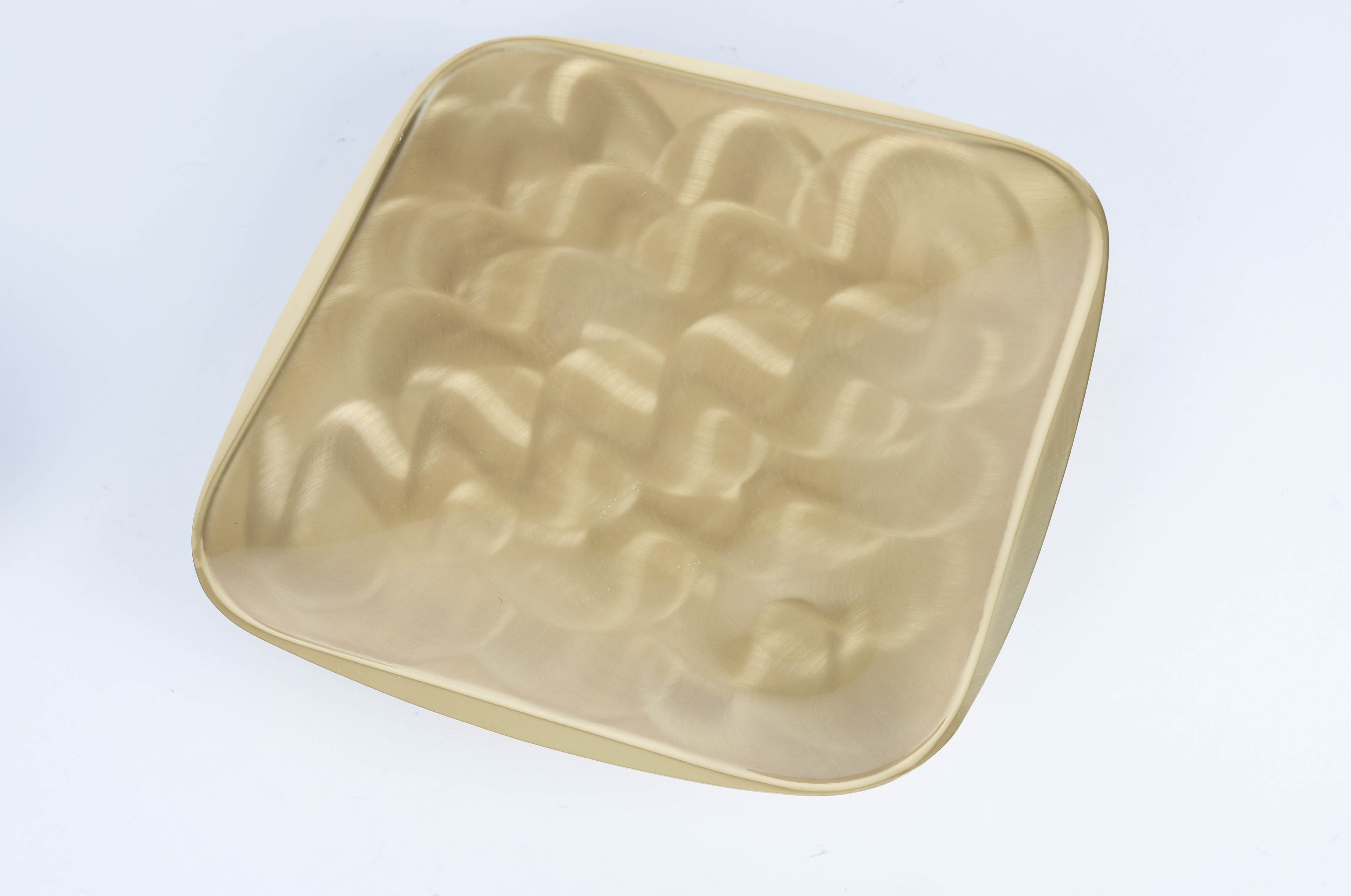 Pair of Modern Brass Trays