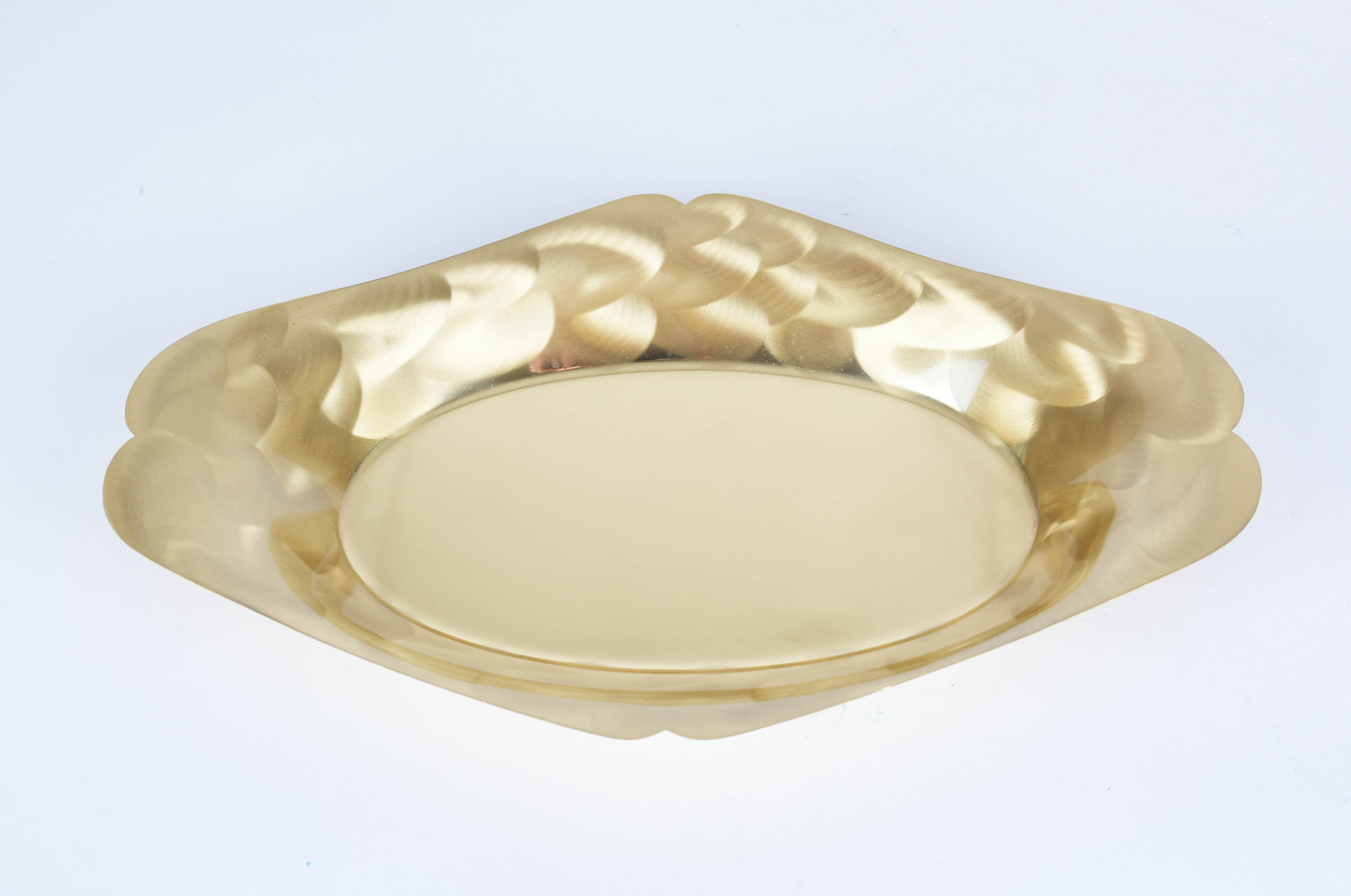 Pair of Modern Brass Trays