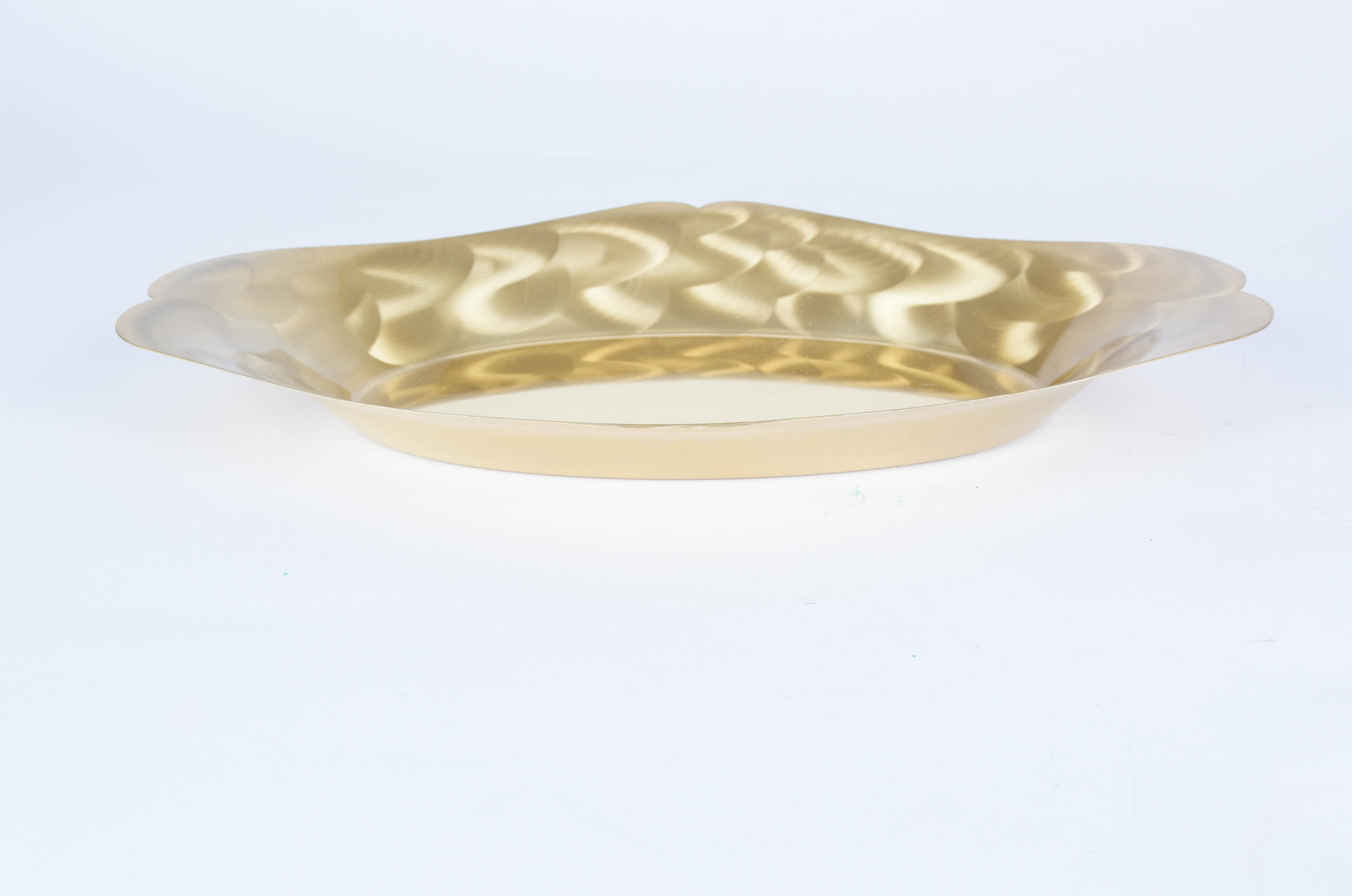 Pair of Modern Brass Trays