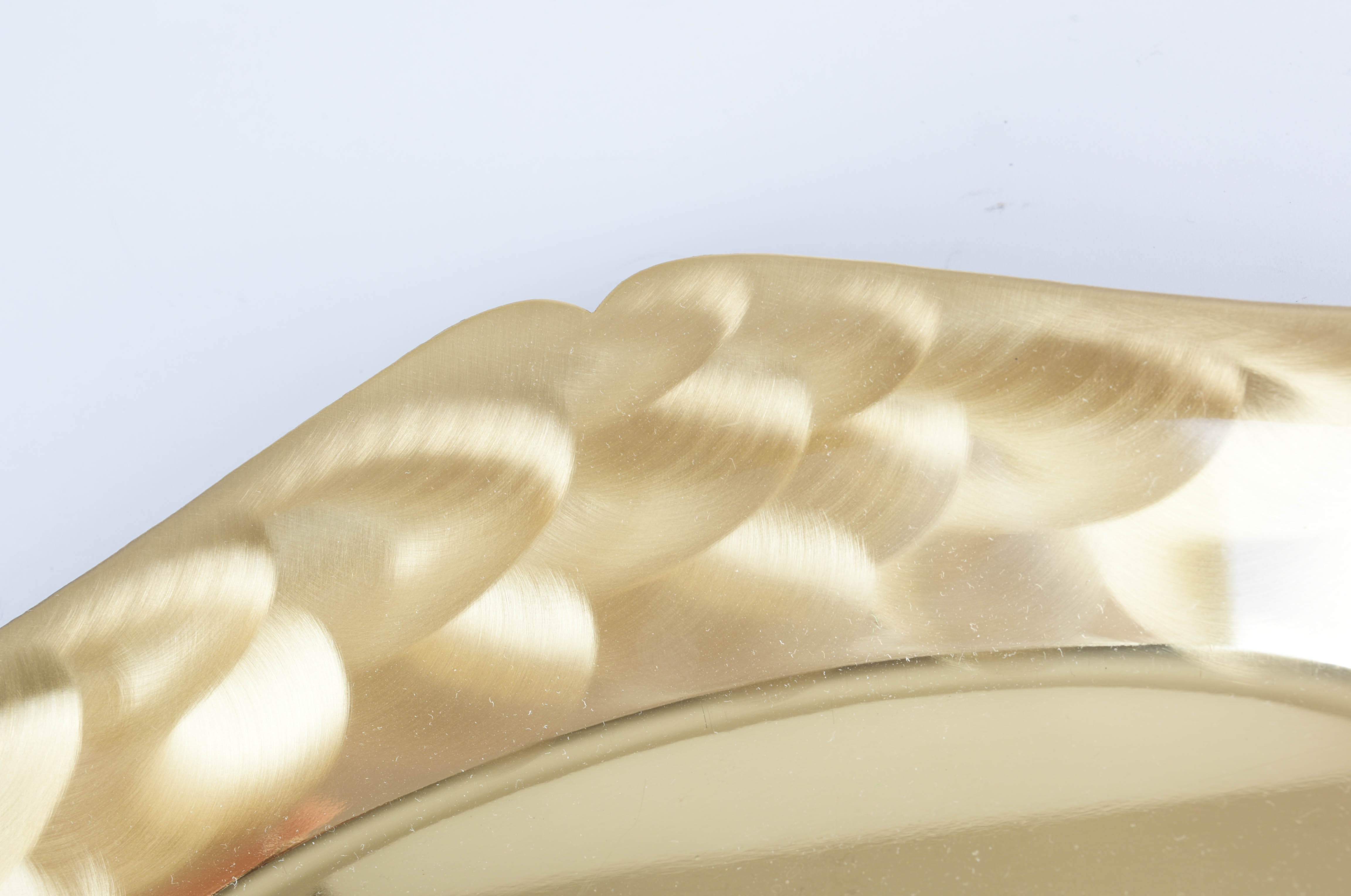 Pair of Modern Brass Trays