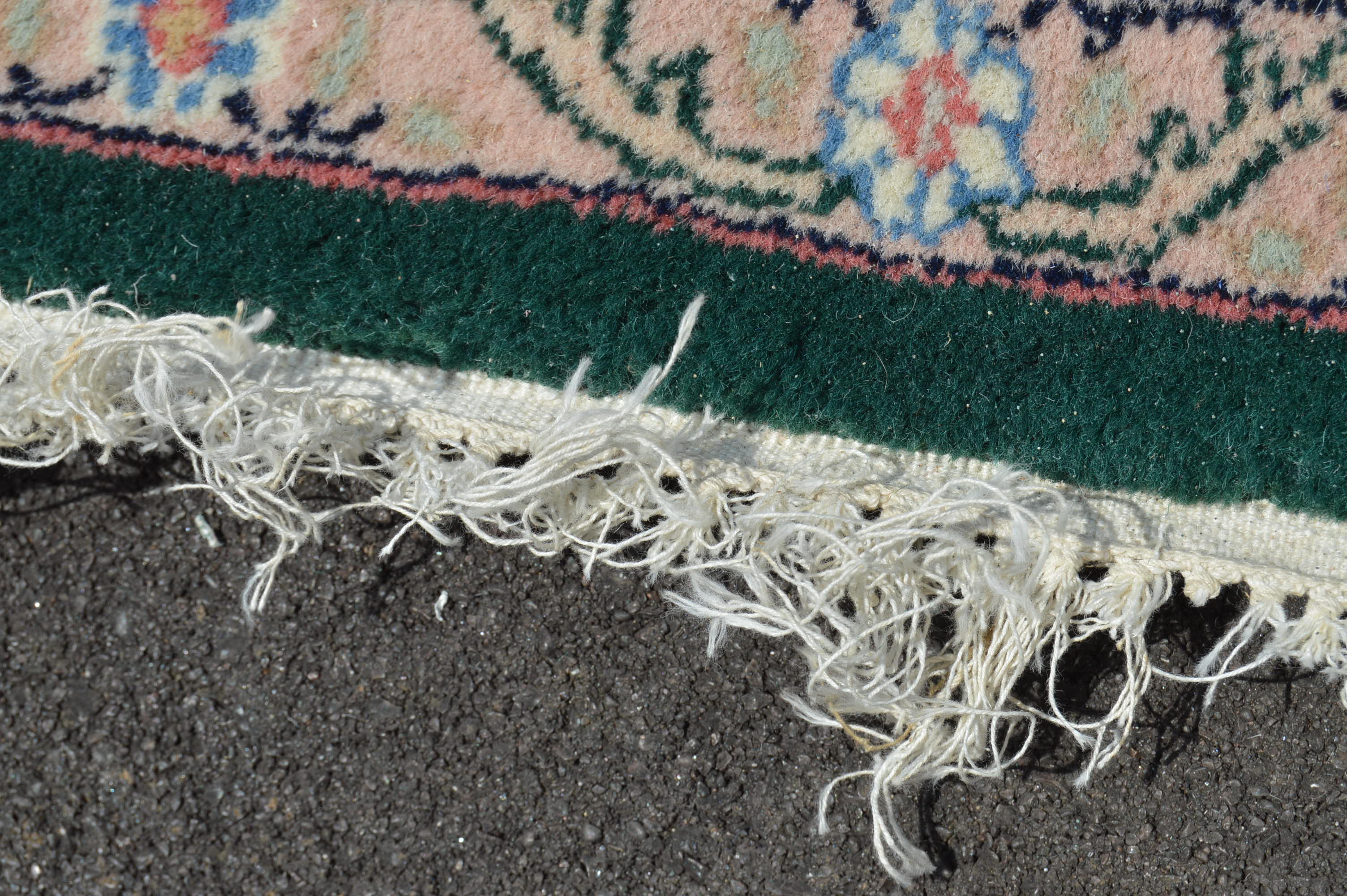 Machine Woven Jade Area Rug