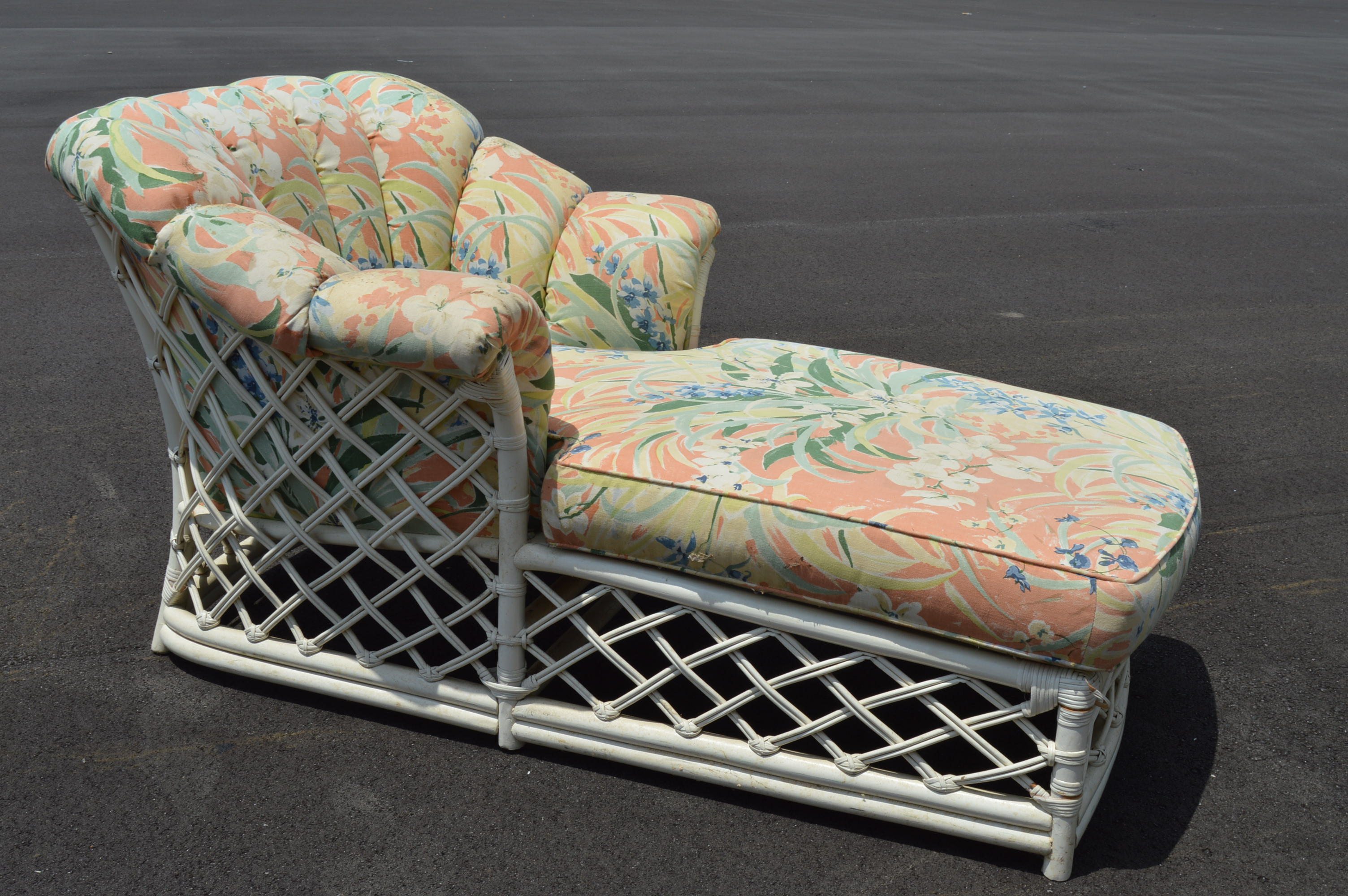 Patio Lounger and Chairs