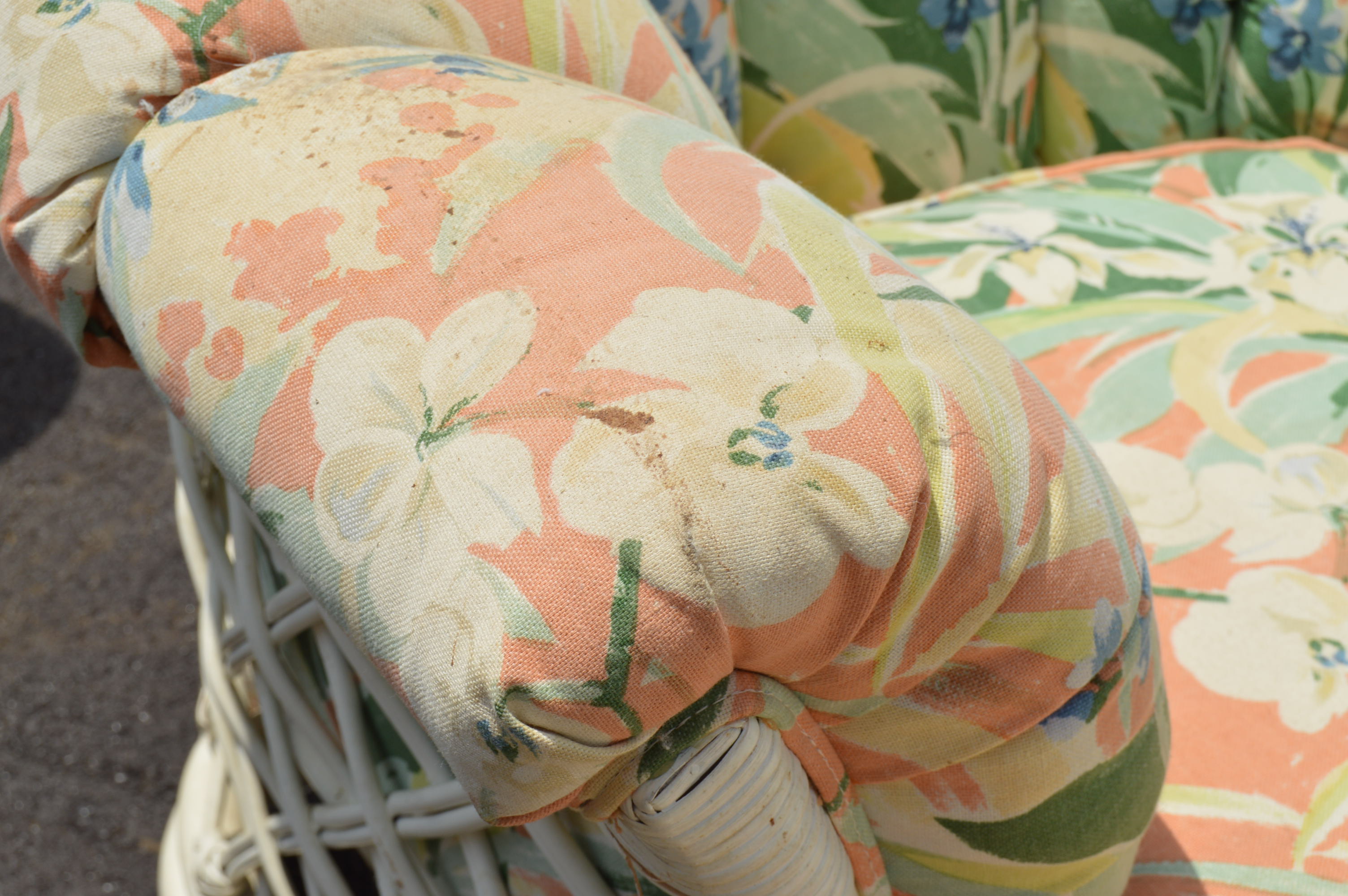 Patio Lounger and Chairs